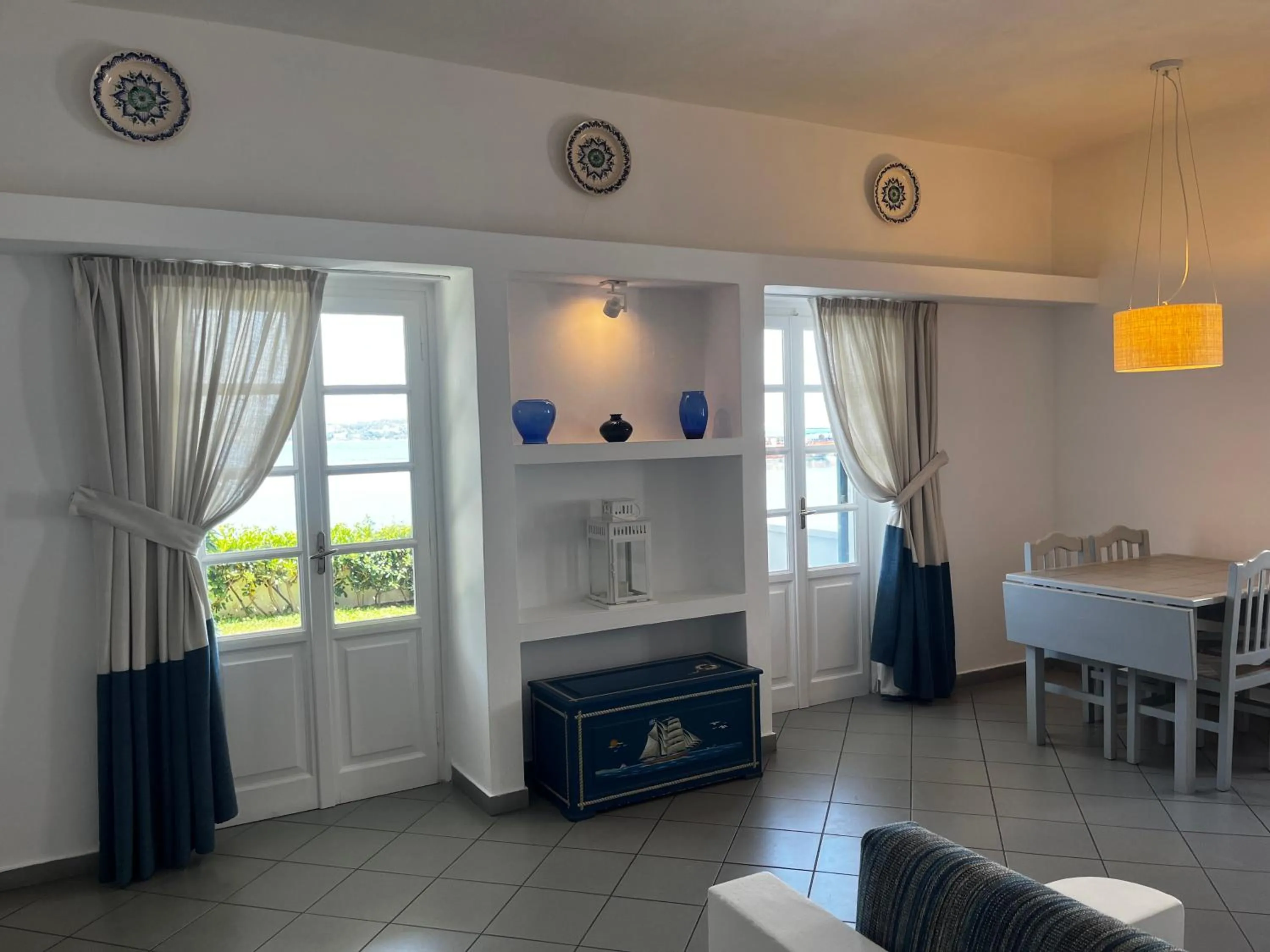 Living room in Nissia Traditional Residences Spetses