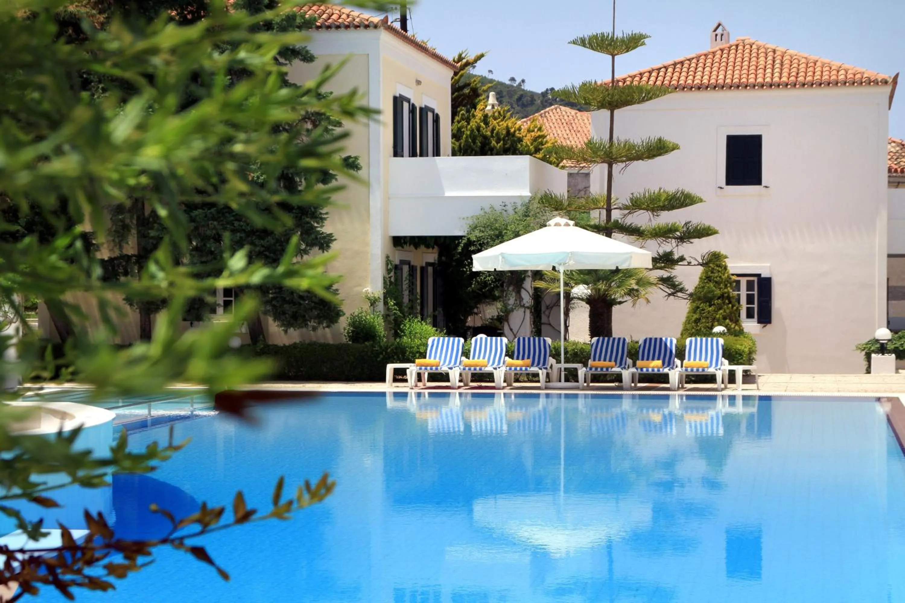 Swimming pool in Nissia Traditional Residences Spetses