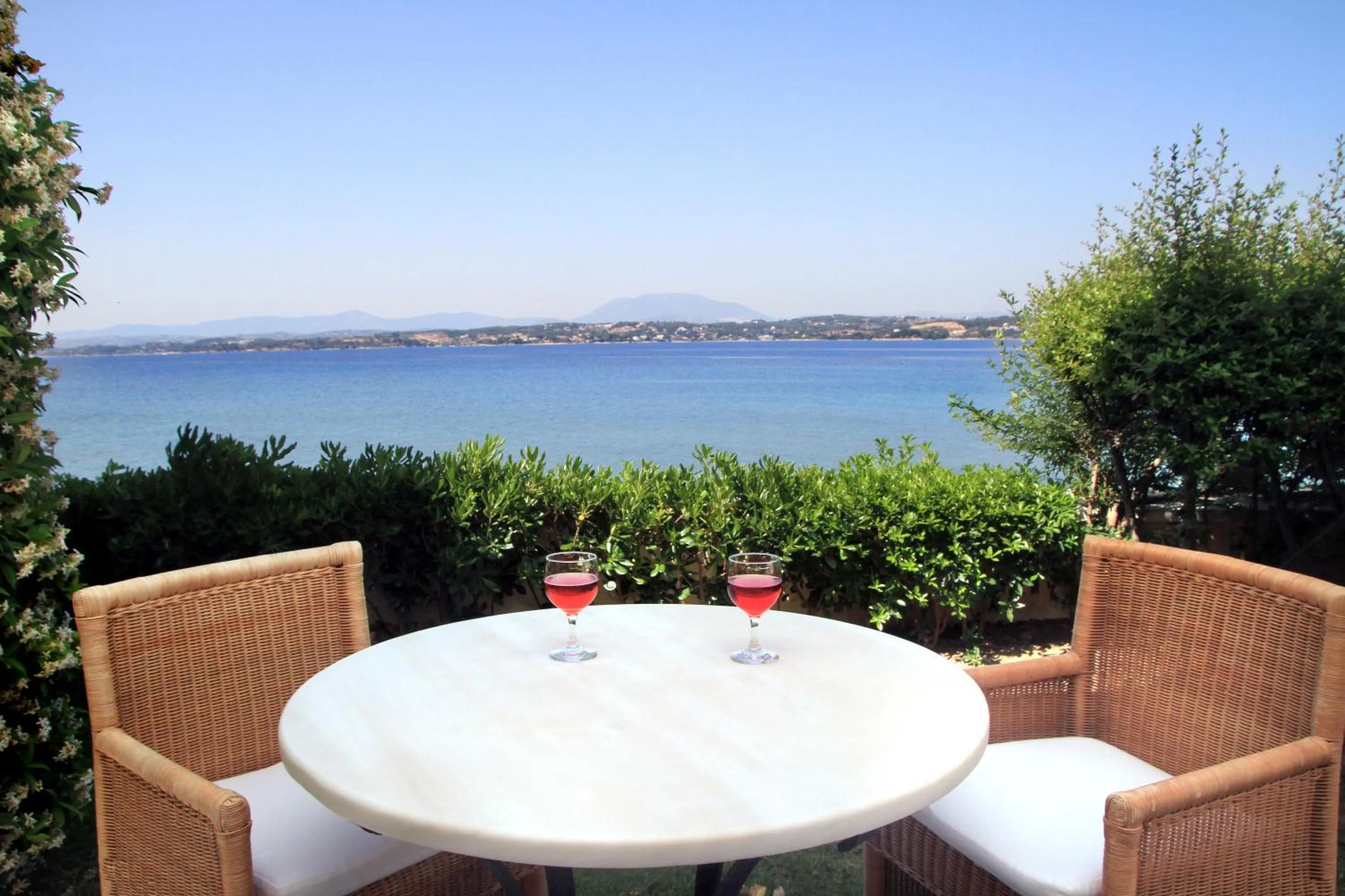 Balcony/Terrace in Nissia Traditional Residences Spetses