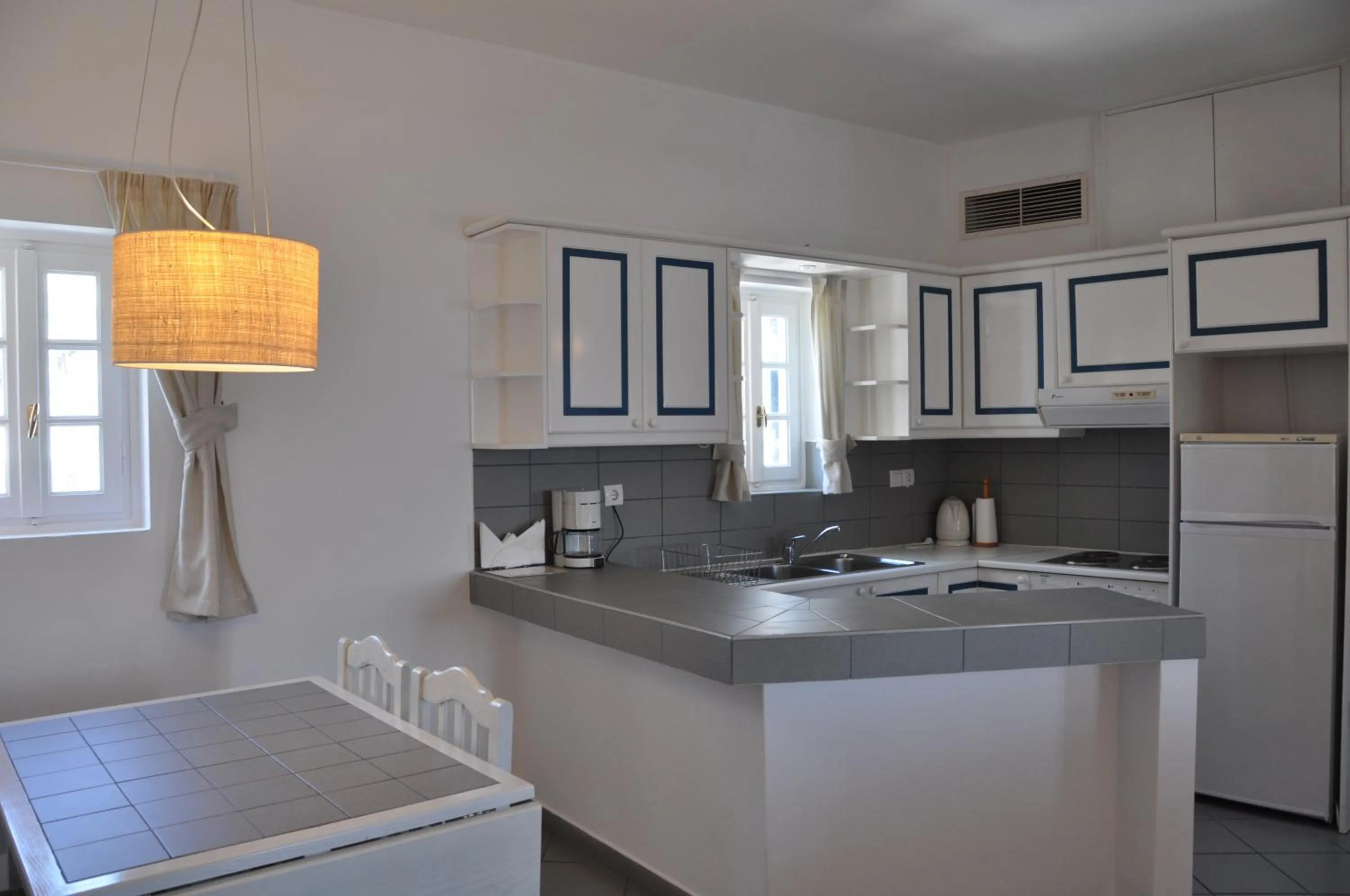 Kitchen or kitchenette in Nissia Traditional Residences Spetses