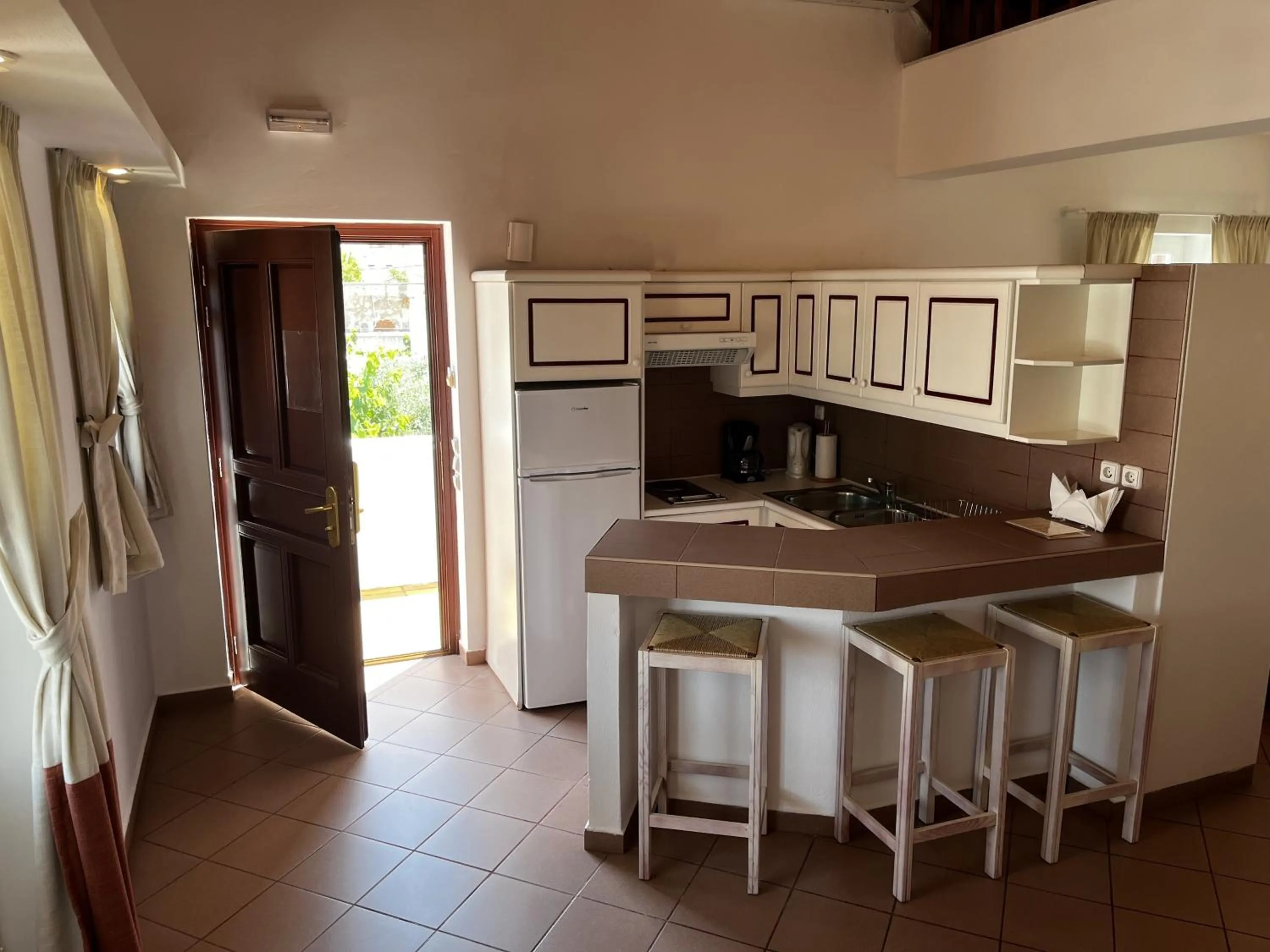 Kitchen or kitchenette in Nissia Traditional Residences Spetses