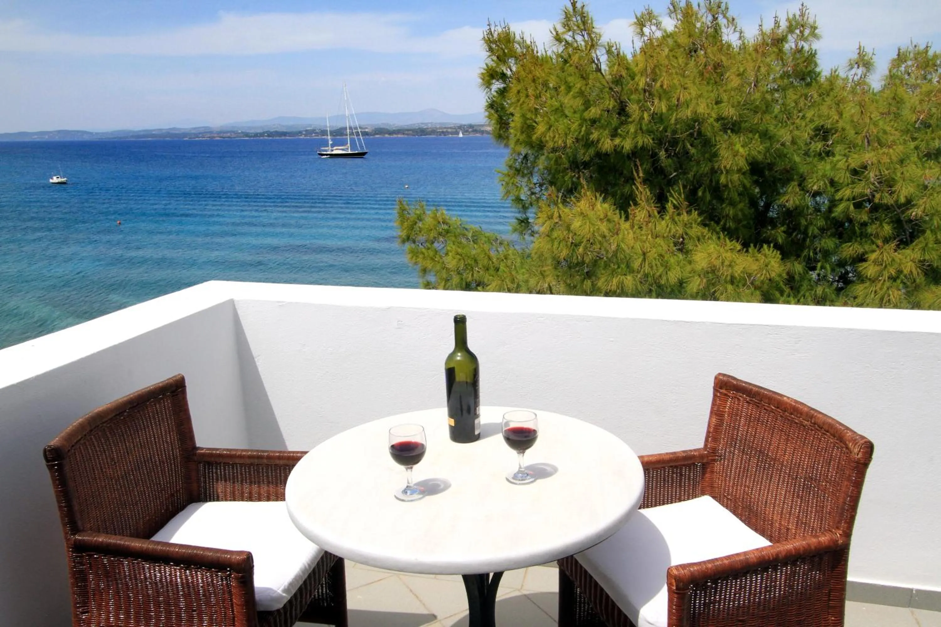 Balcony/Terrace in Nissia Traditional Residences Spetses