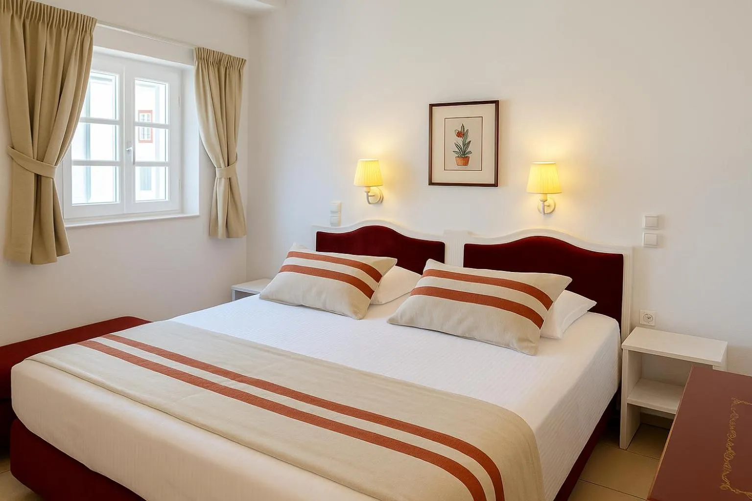 Bedroom, Bed in Nissia Traditional Residences Spetses