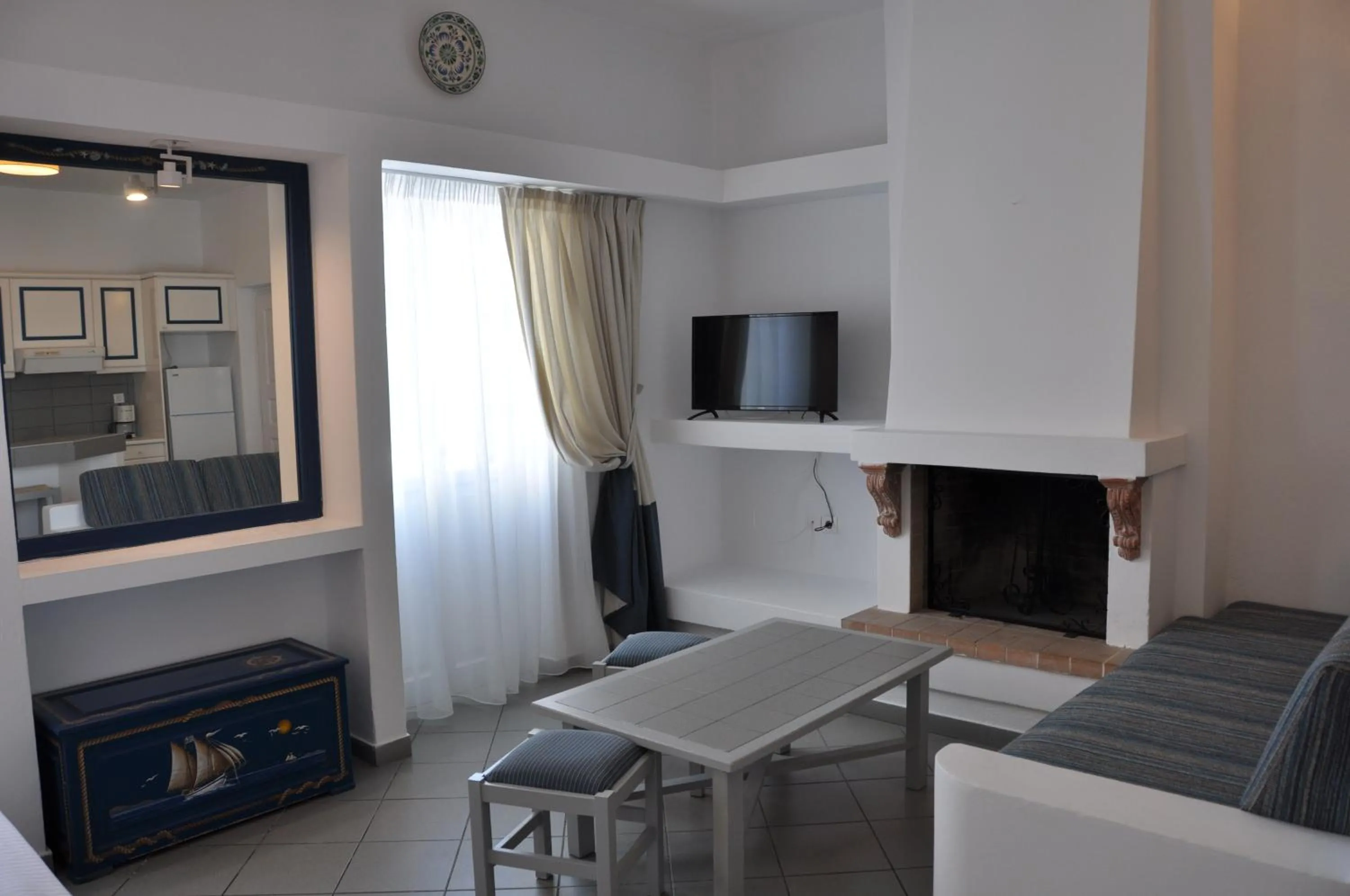 Living room in Nissia Traditional Residences Spetses