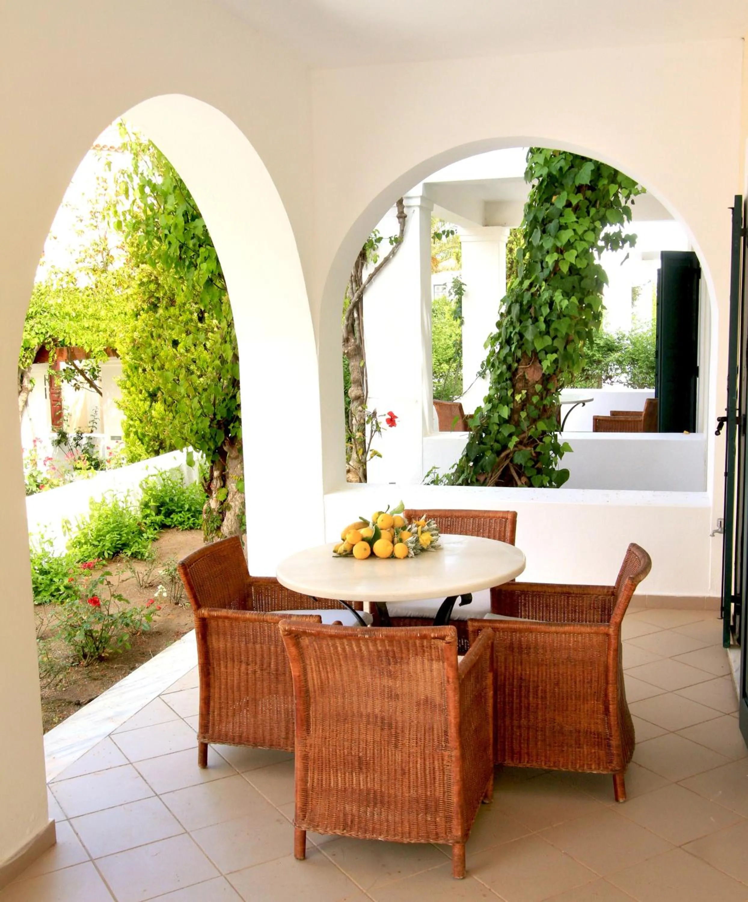 Balcony/Terrace in Nissia Traditional Residences Spetses