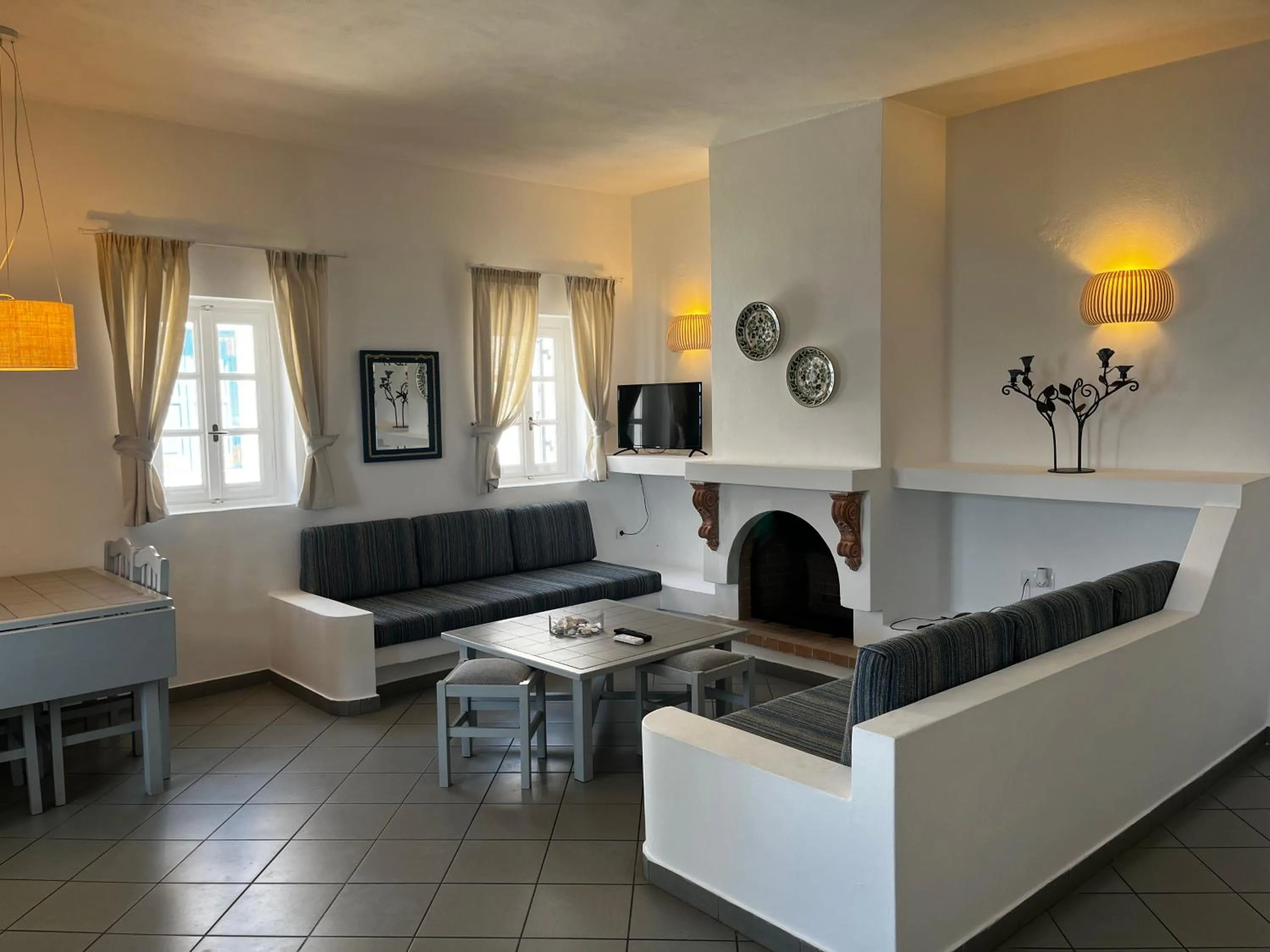 Living room in Nissia Traditional Residences Spetses