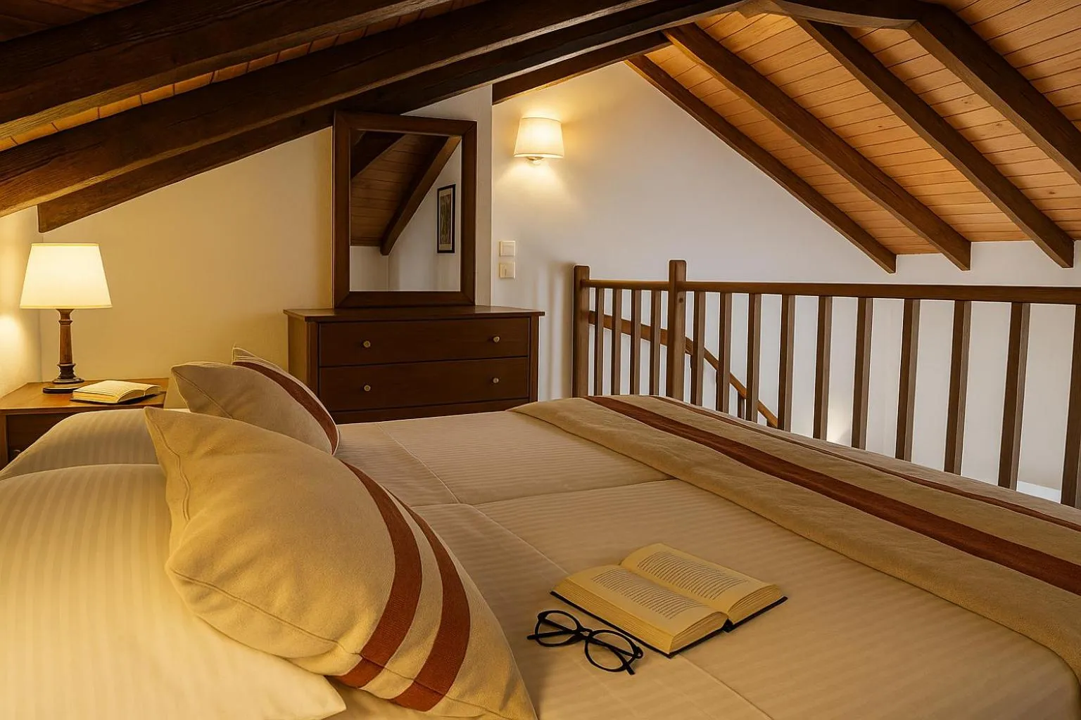Bedroom, Bed in Nissia Traditional Residences Spetses