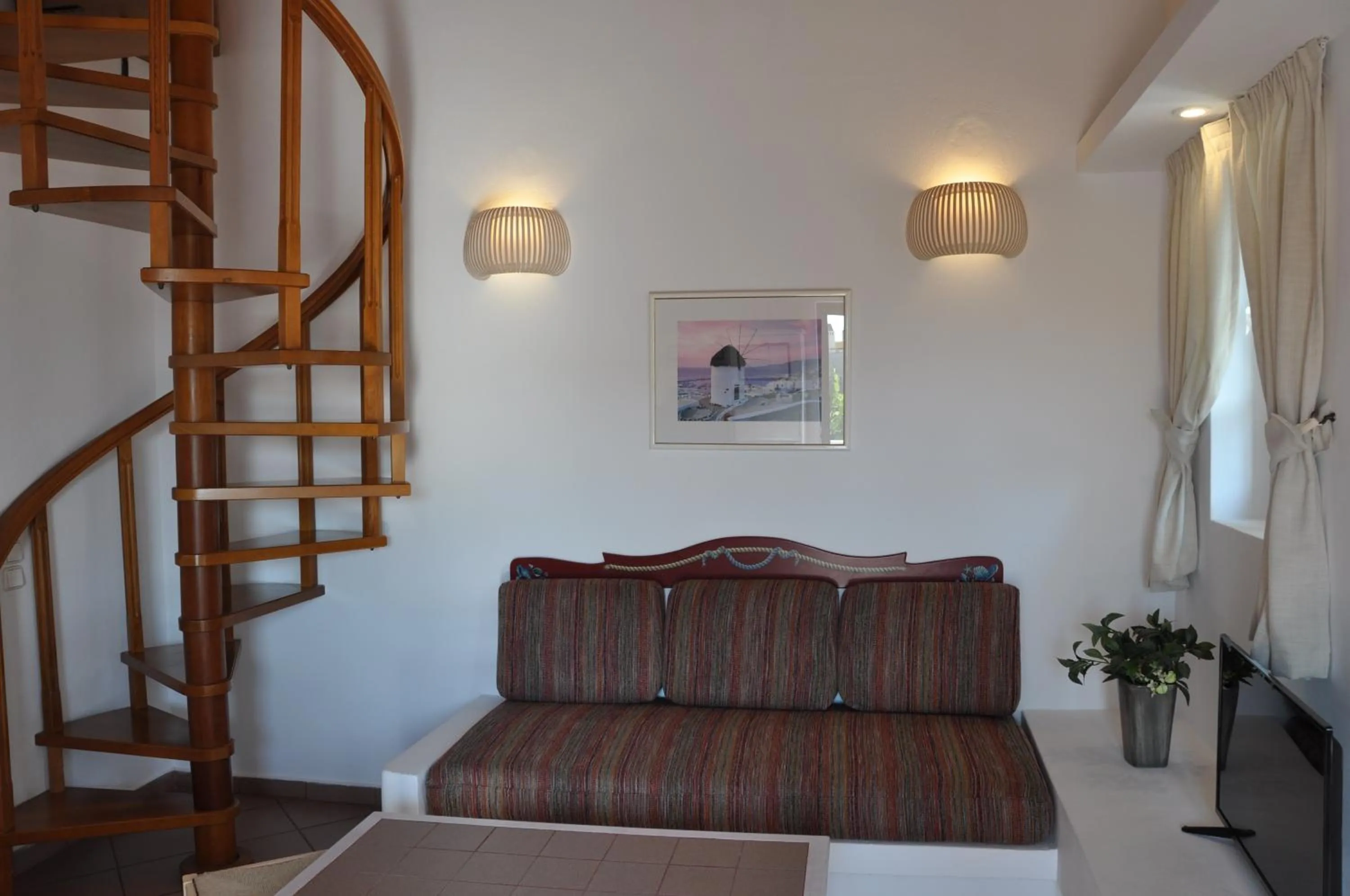 Living room in Nissia Traditional Residences Spetses