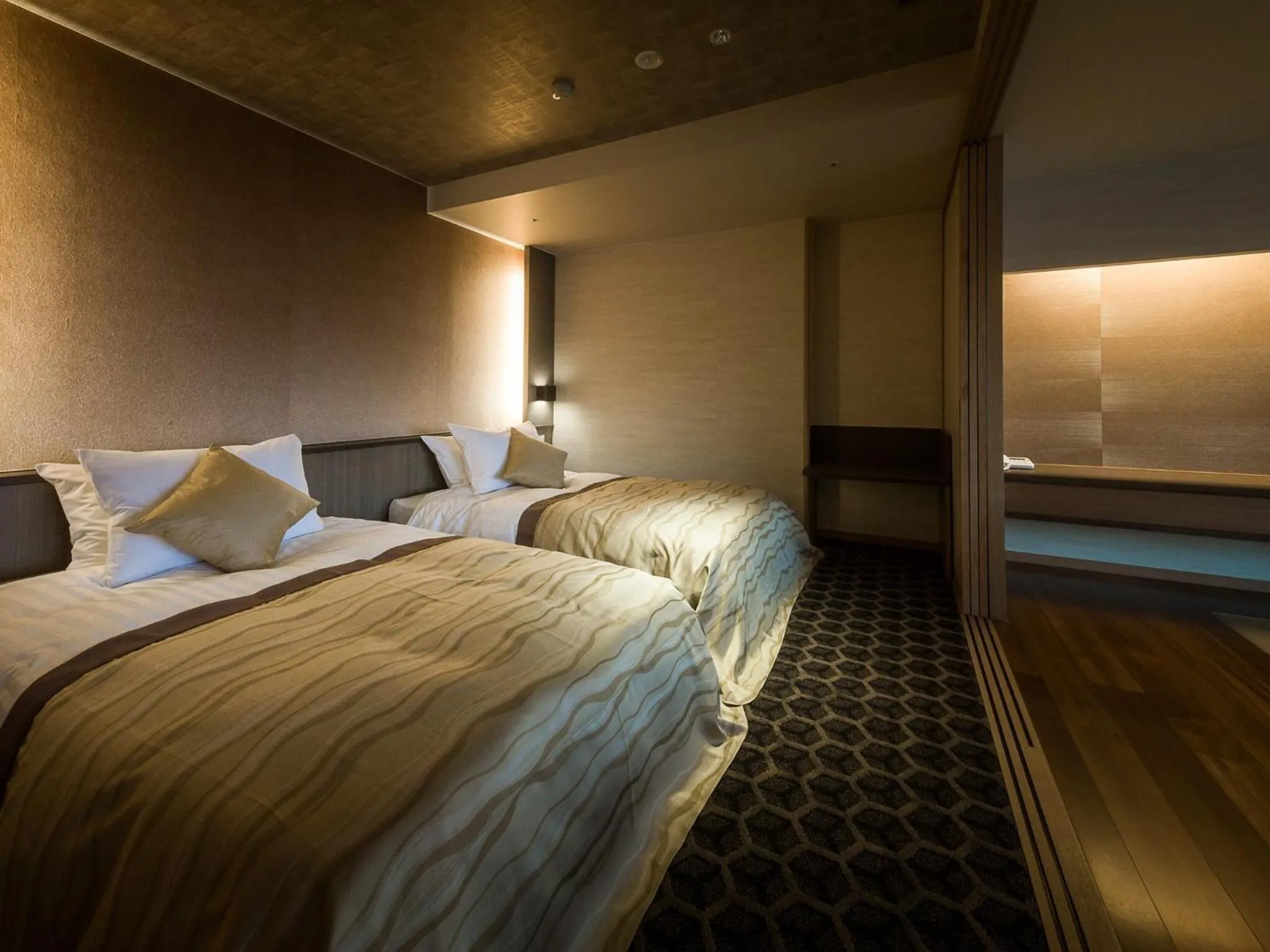 Area and facilities, Bed in Inatori Ginsuiso