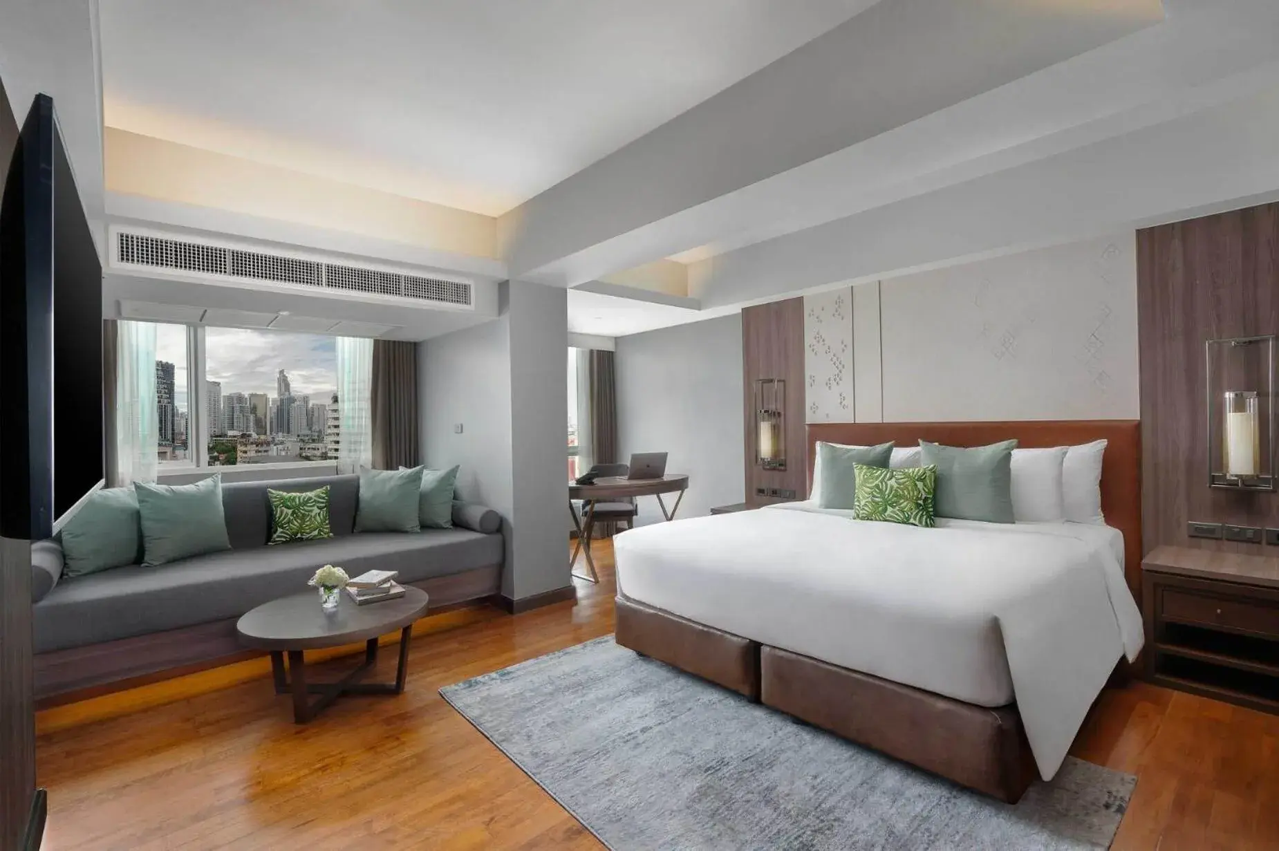 Bedroom, Bed in Hotel Mermaid Bangkok Bedroom, Bed in Hotel Mermaid Bangkok