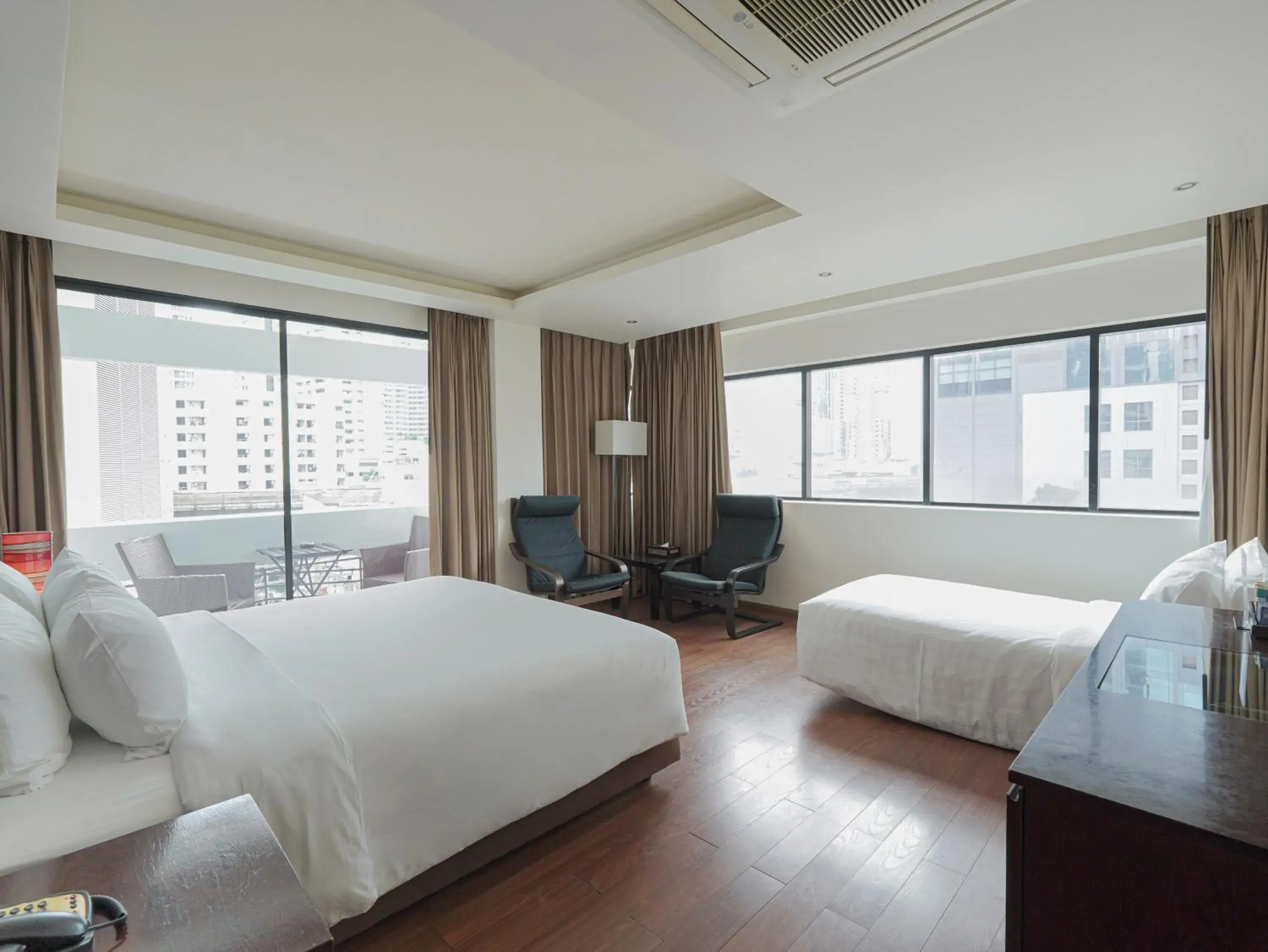 Bedroom, Bed in Hotel Mermaid Bangkok Bedroom, Bed in Hotel Mermaid Bangkok