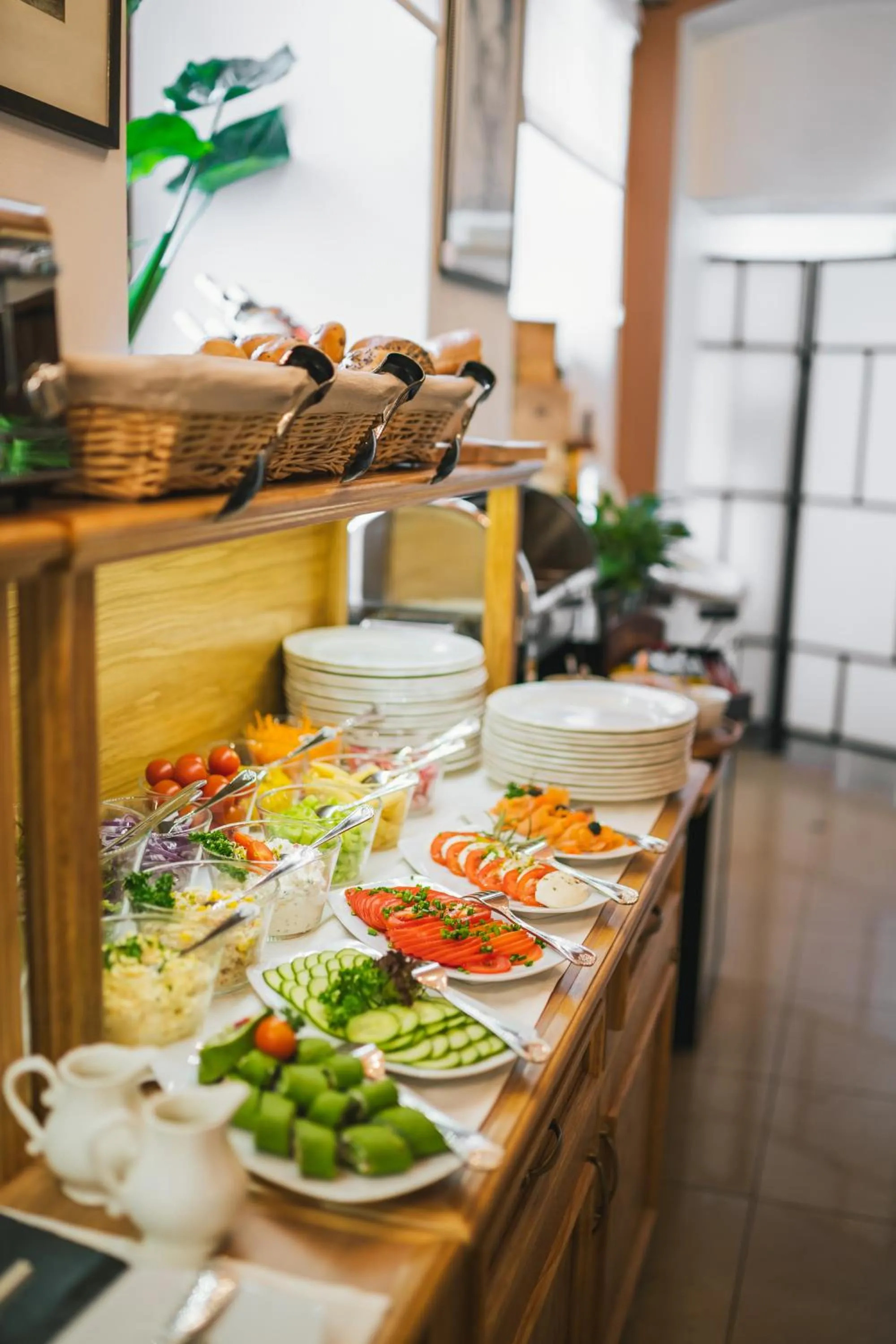 Breakfast in Hotel & Apartments Ventus Rosa