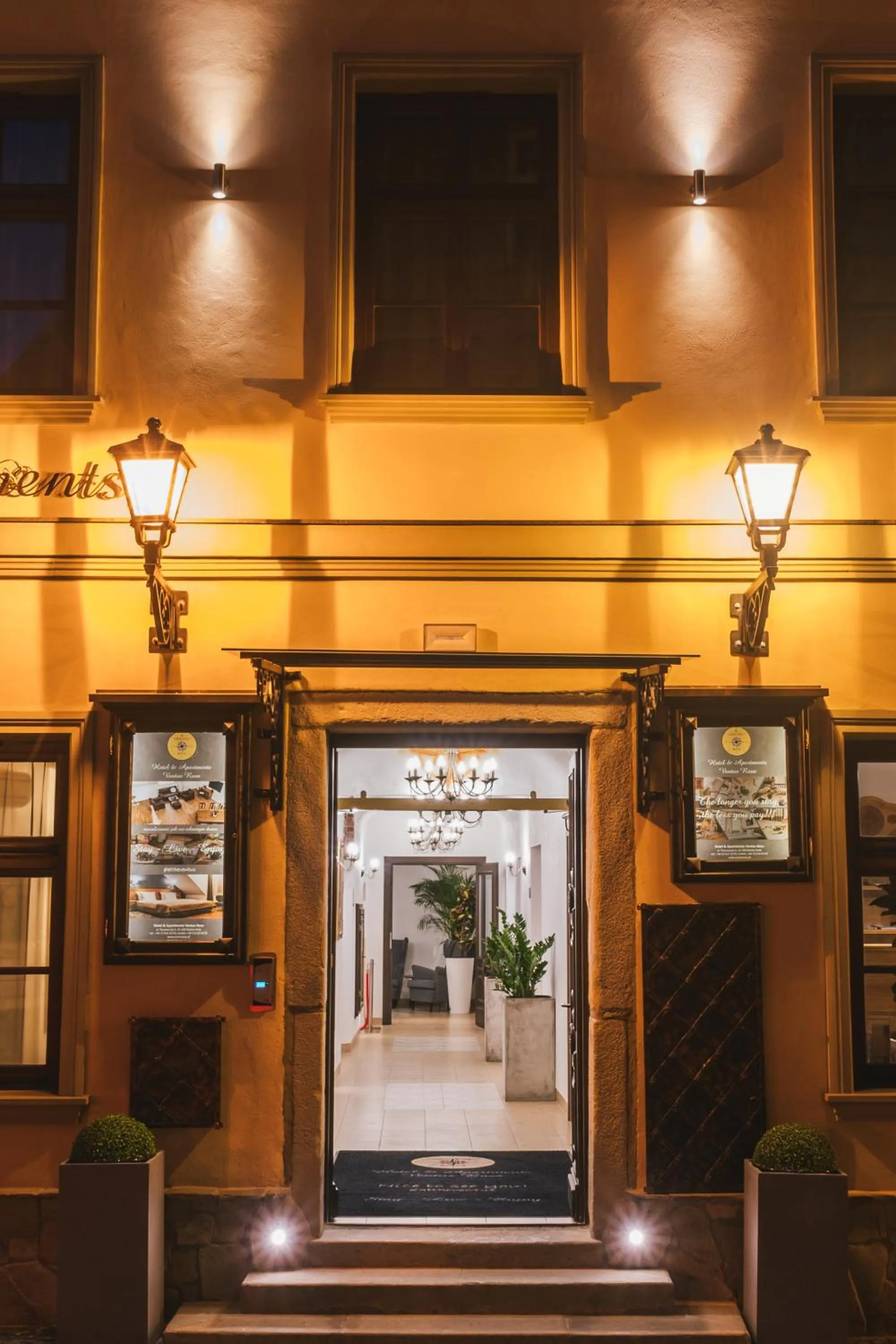 Facade/entrance in Hotel & Apartments Ventus Rosa