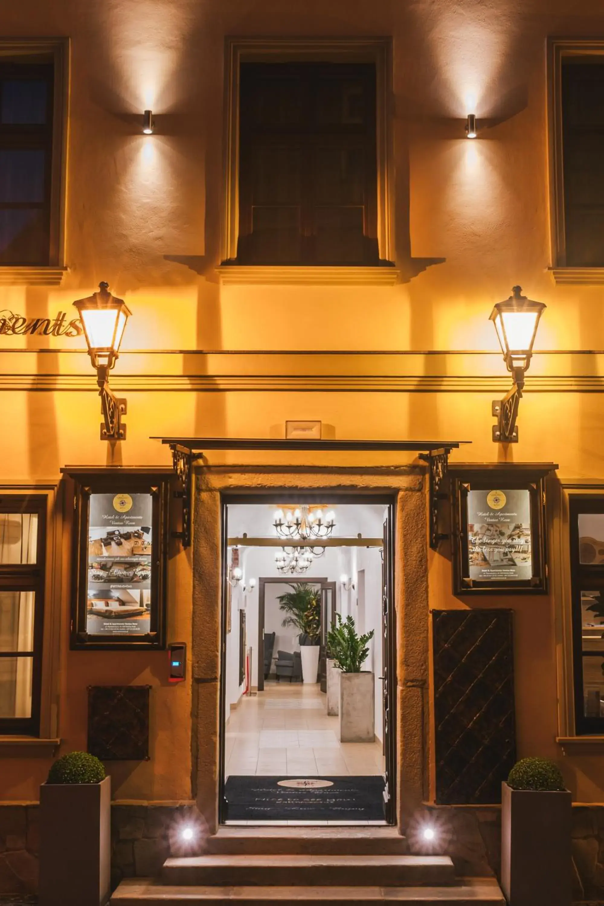 Facade/entrance in Hotel & Apartments Ventus Rosa Facade/entrance in Hotel & Apartments Ventus Rosa