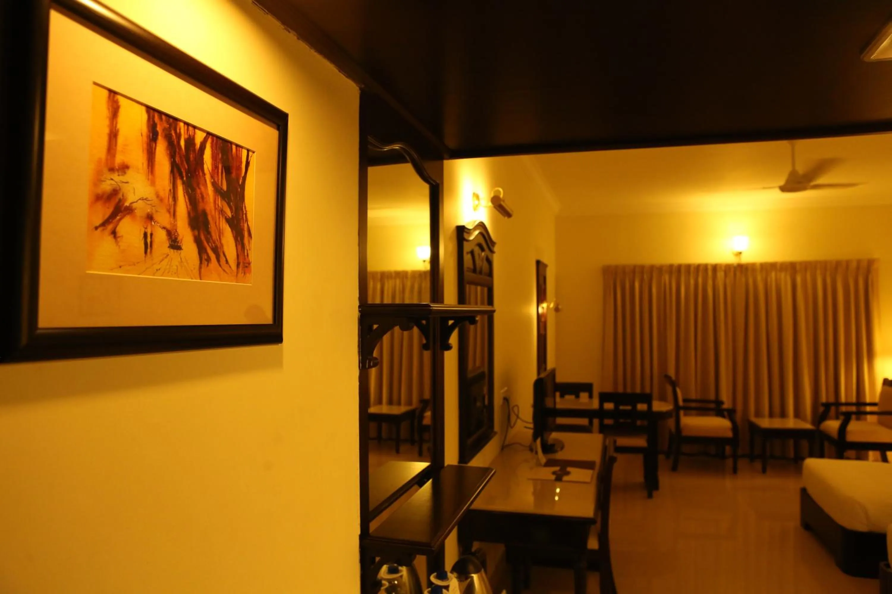 Decorative detail in Hotel Airlink Castle