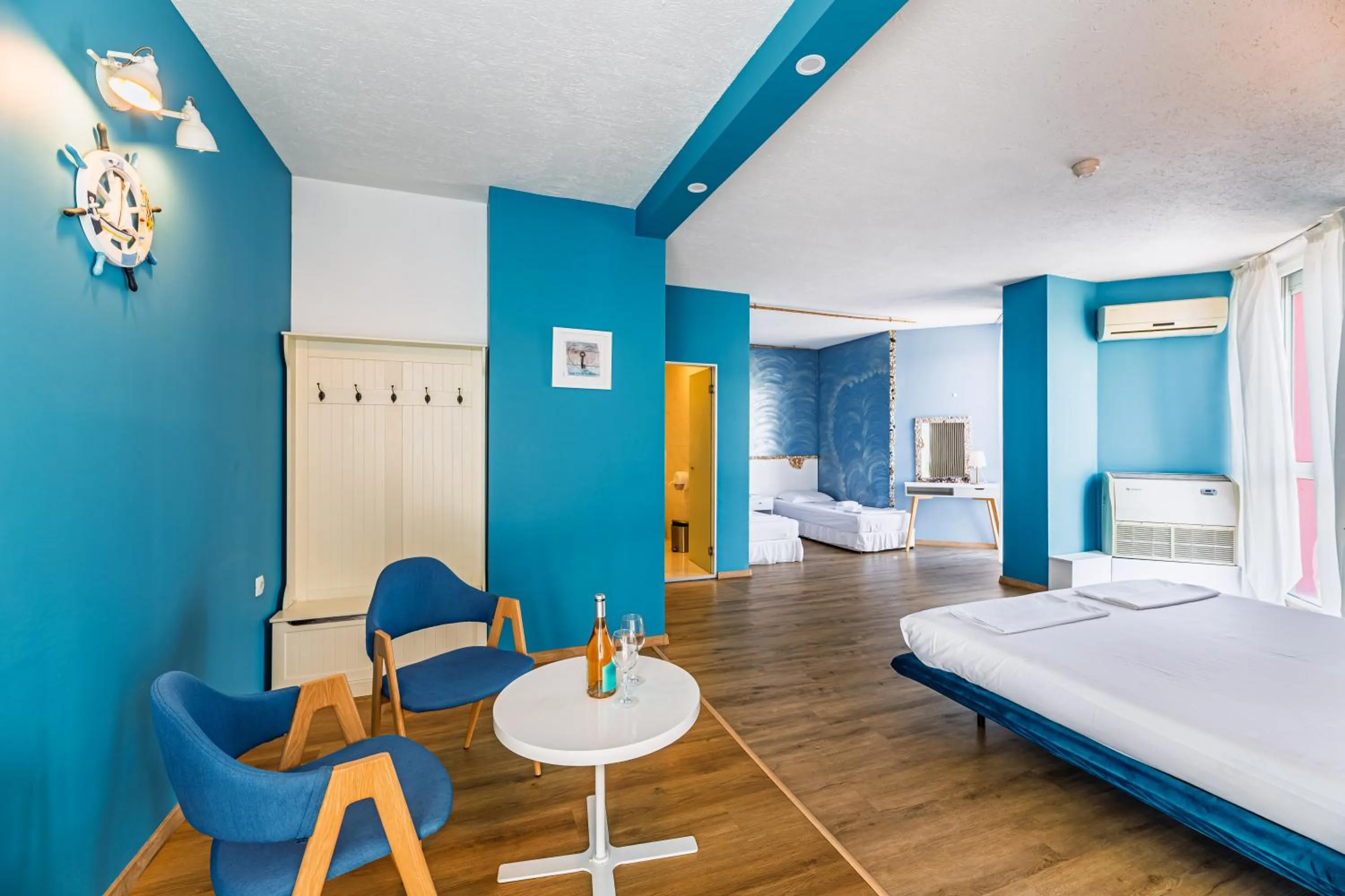 Bed in Art Hotel Simona