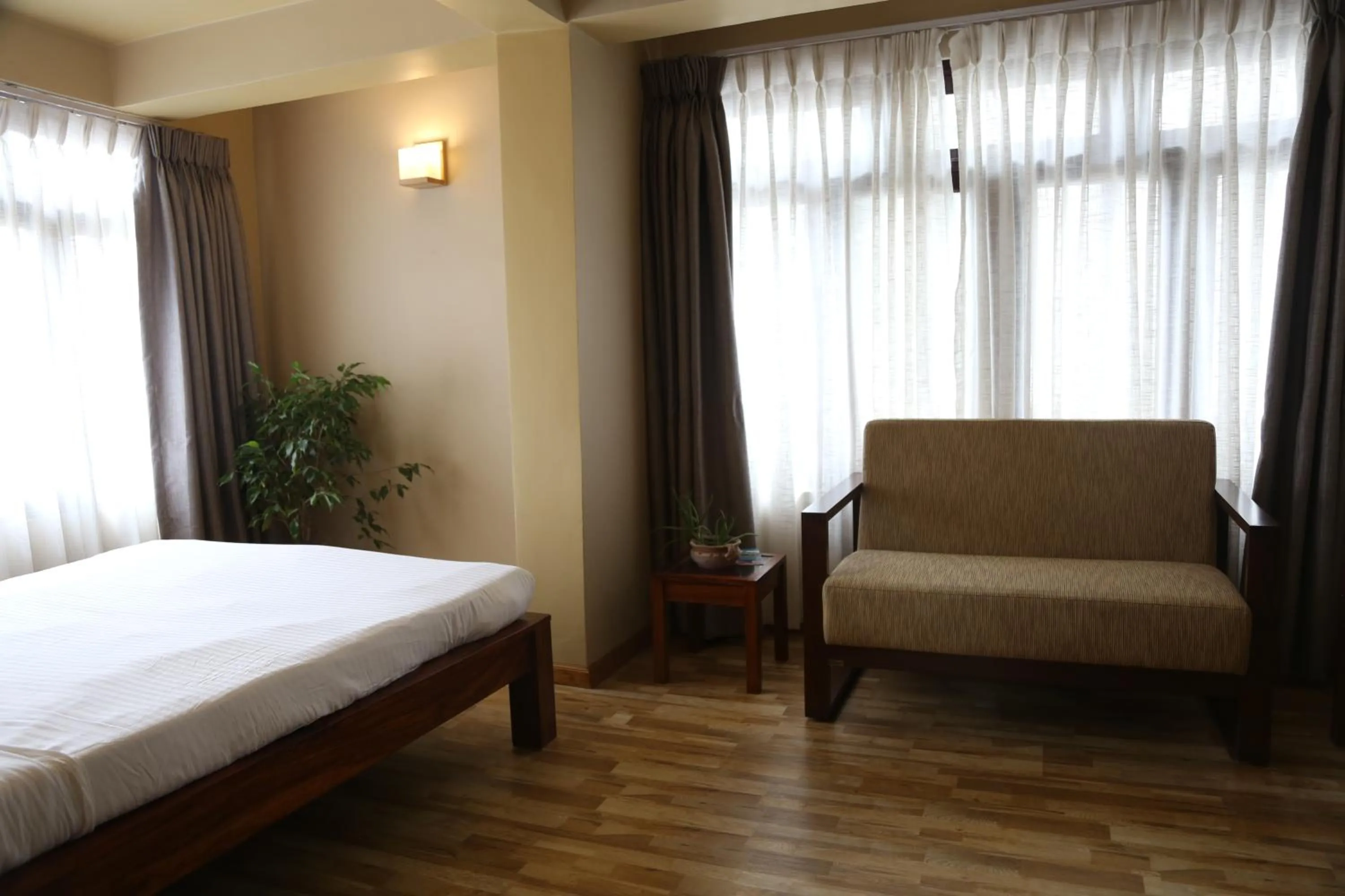 Bed in Sabila Boutique Hotel