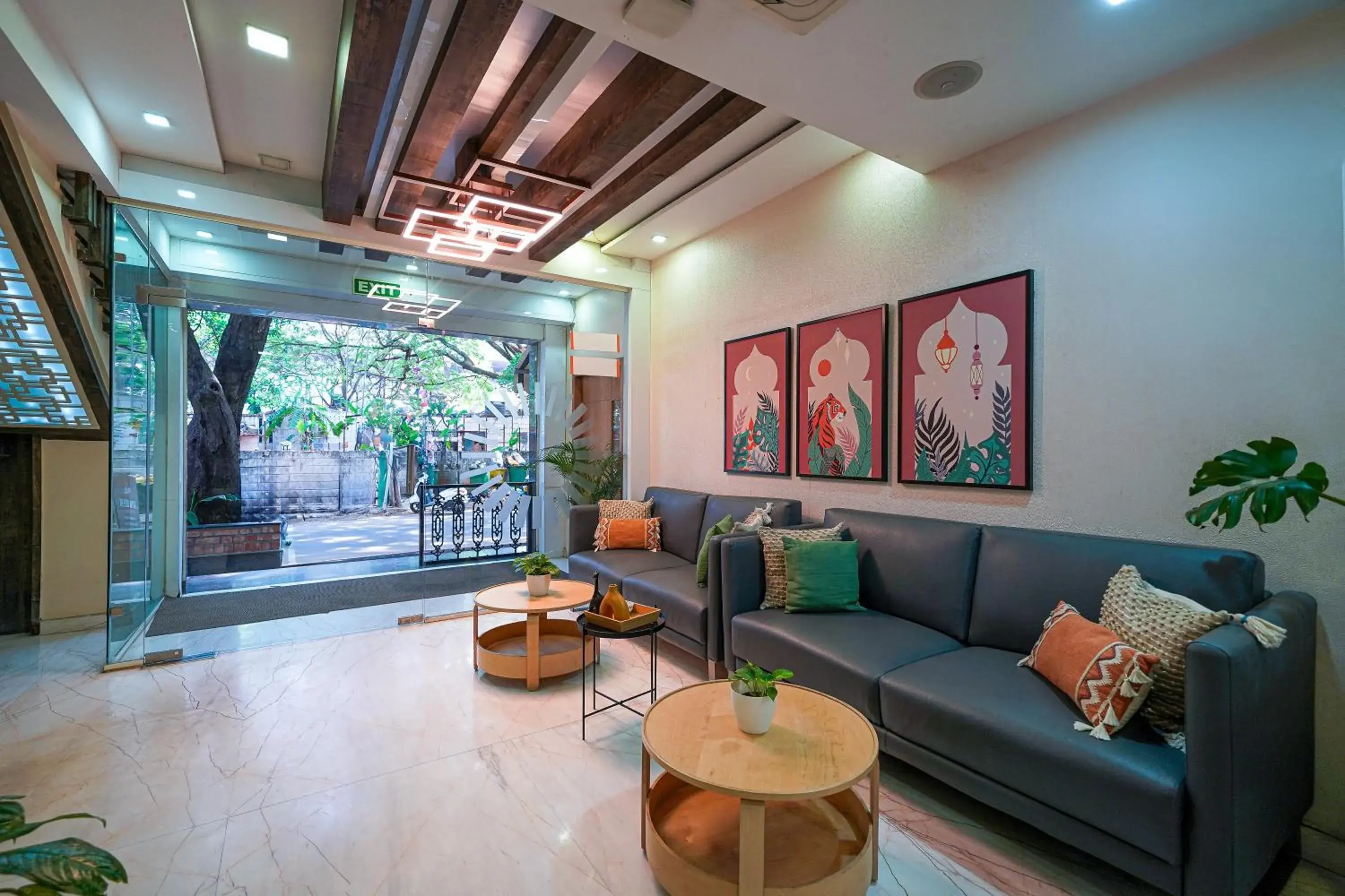 Lobby or reception in Olive Zip Btm Layout by Embassy Group Lobby or reception in Olive Zip Btm Layout by Embassy Group