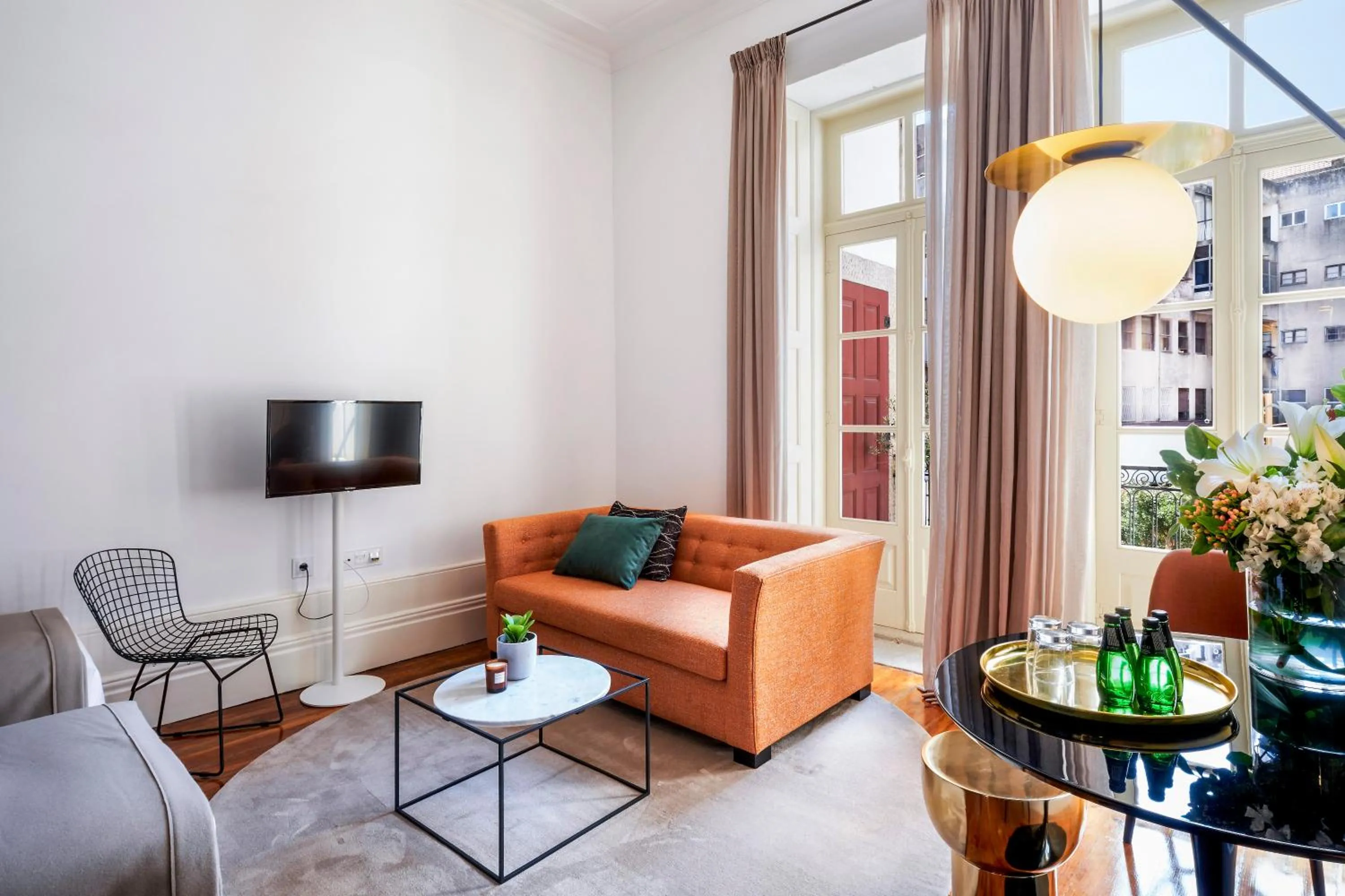 Living room in The A5 Smart Luxury Studios