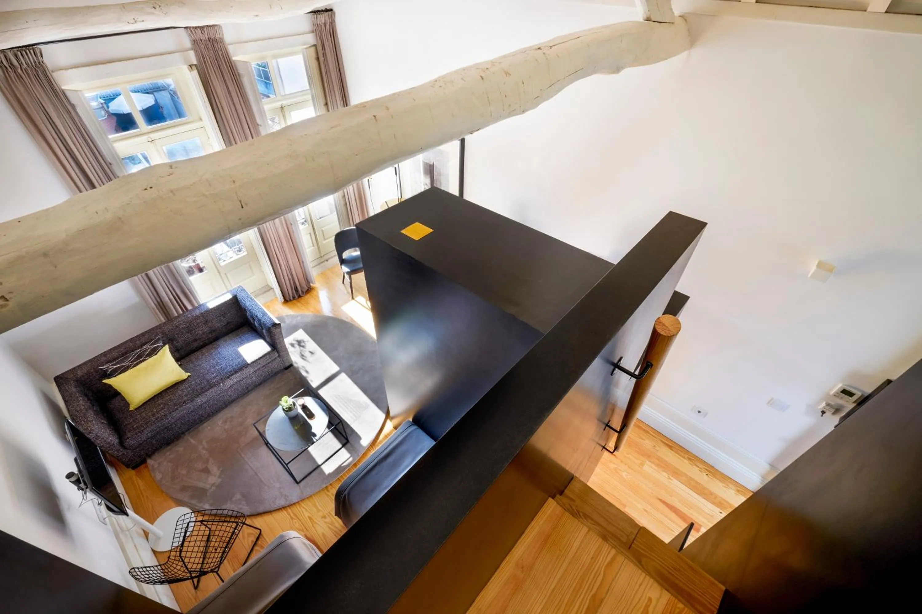 Living room in The A5 Smart Luxury Studios