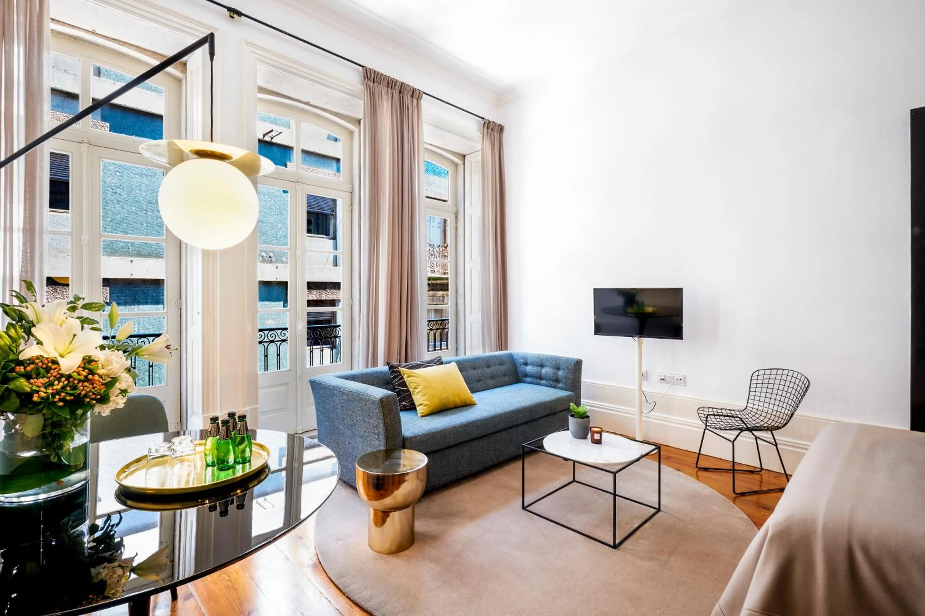 Living room in The A5 Smart Luxury Studios
