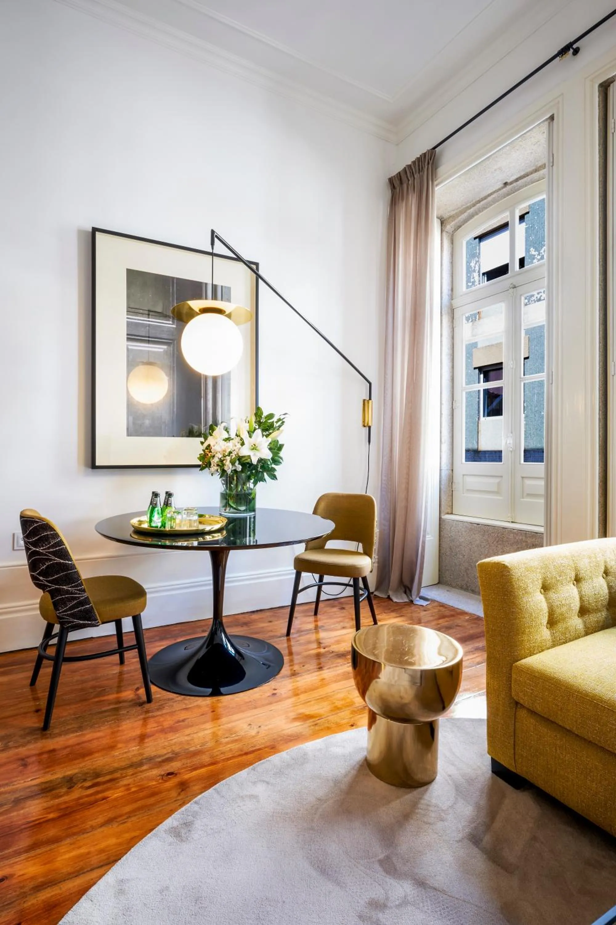 Living room in The A5 Smart Luxury Studios