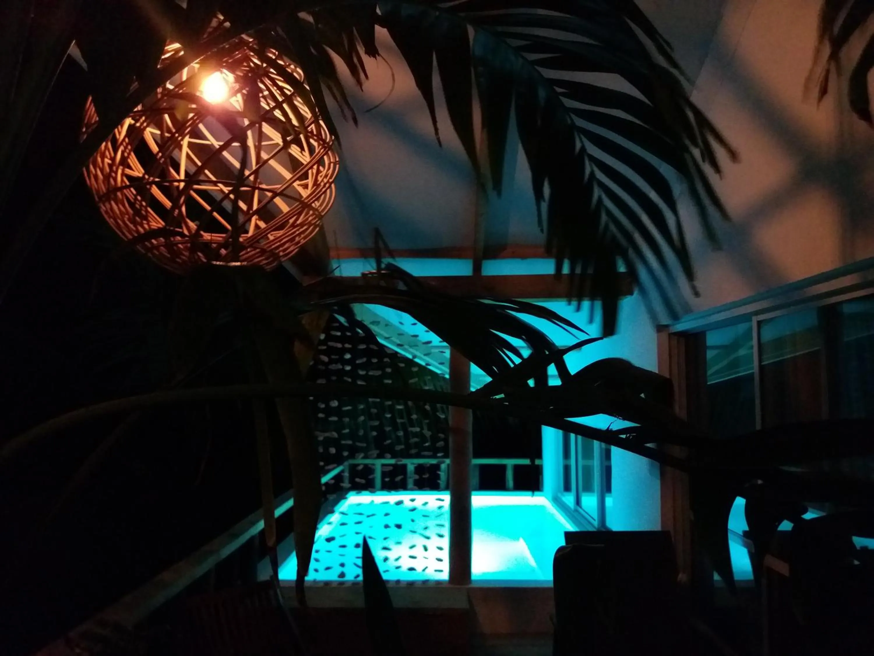 Swimming pool in Bliss Hotel Praslin