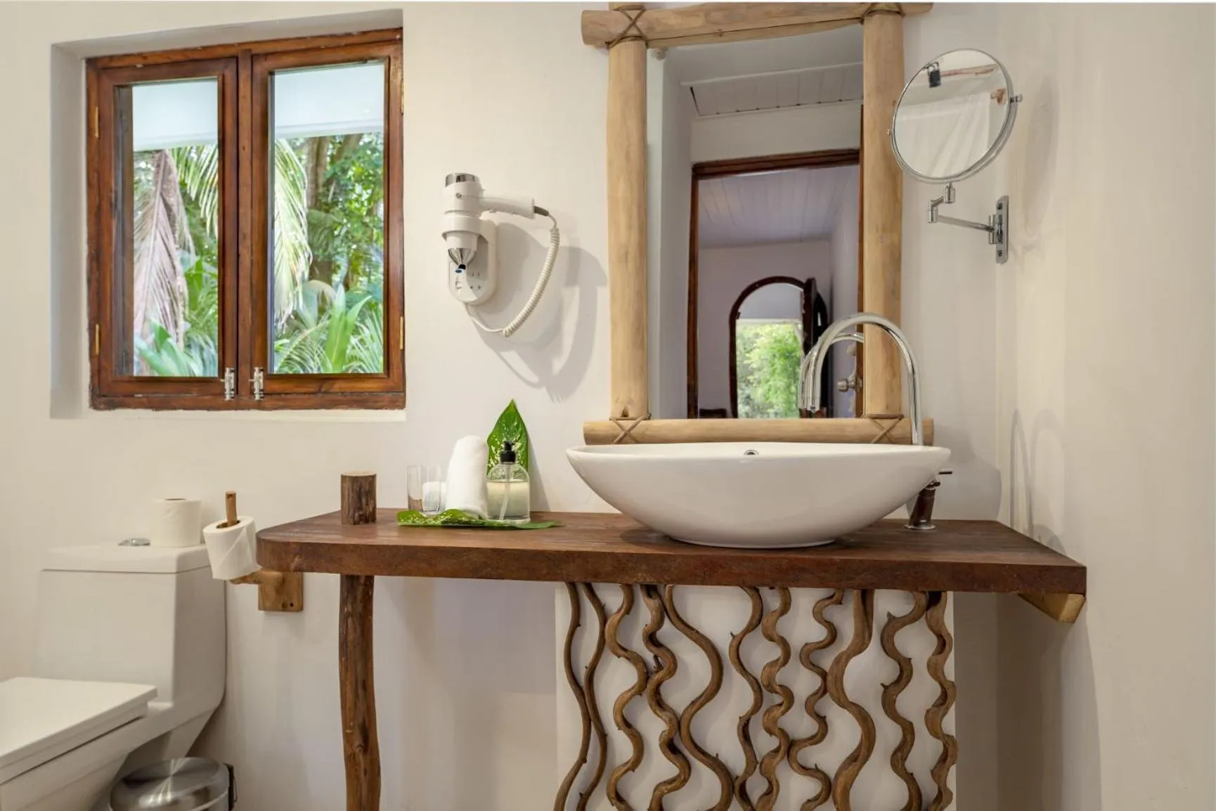 Bathroom in Bliss Hotel Praslin