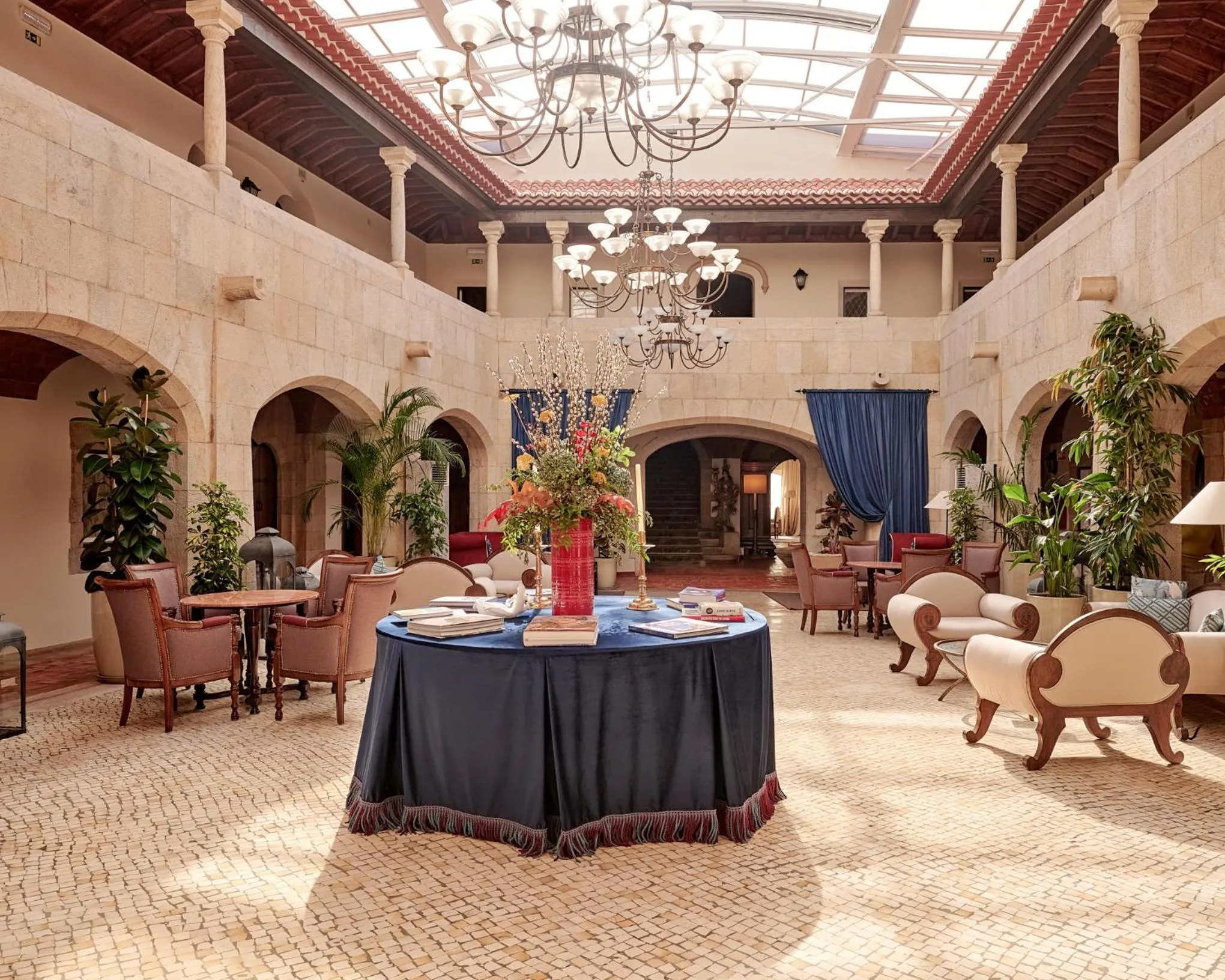 Lobby or reception in Hotel Fortaleza do Guincho Relais & Châteaux