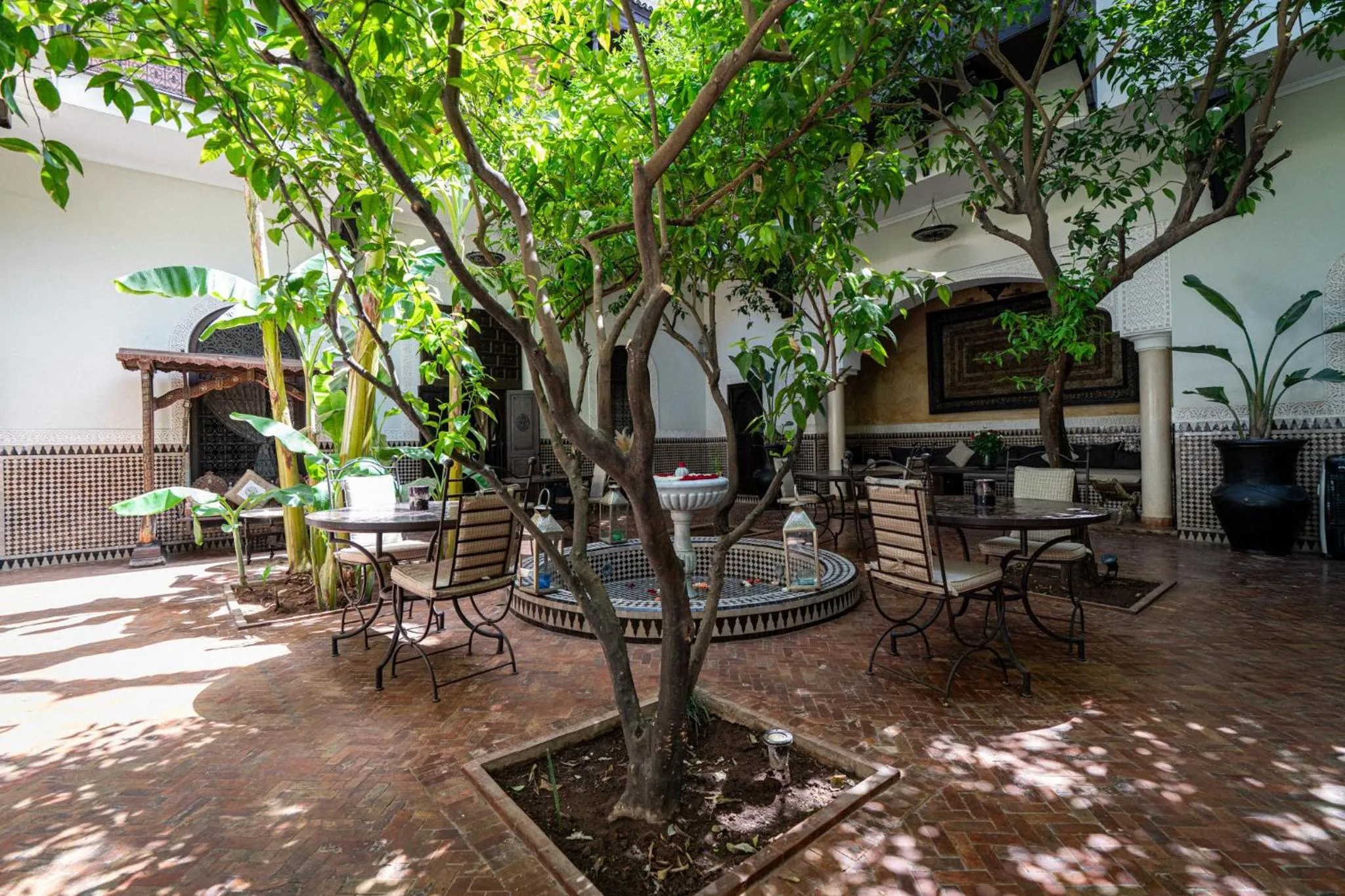 Patio in Riad ILayka