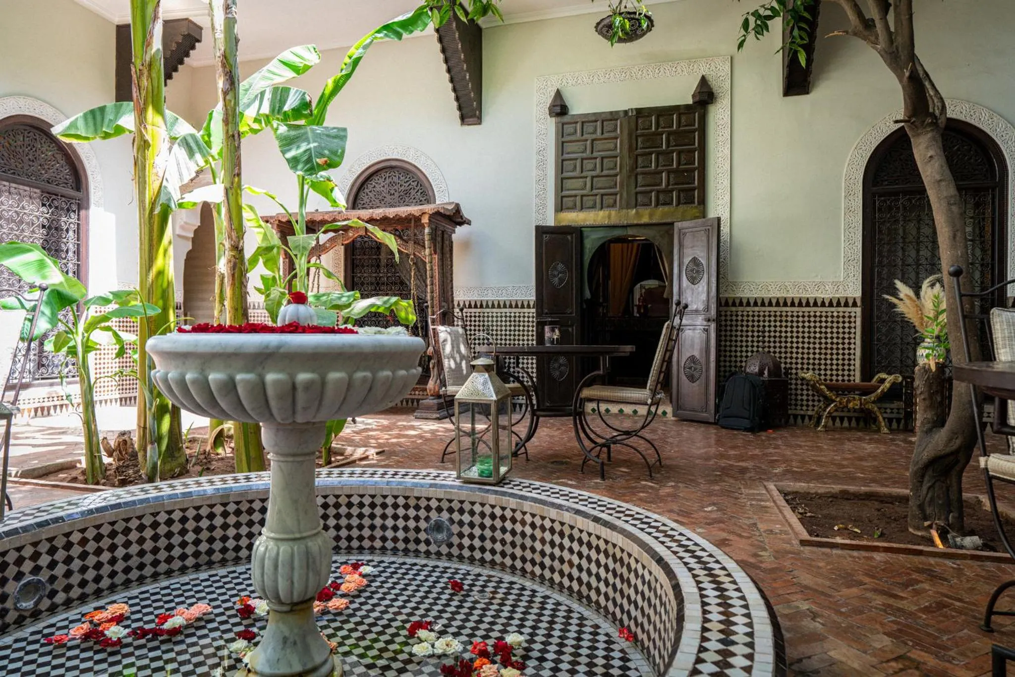 Patio in Riad ILayka