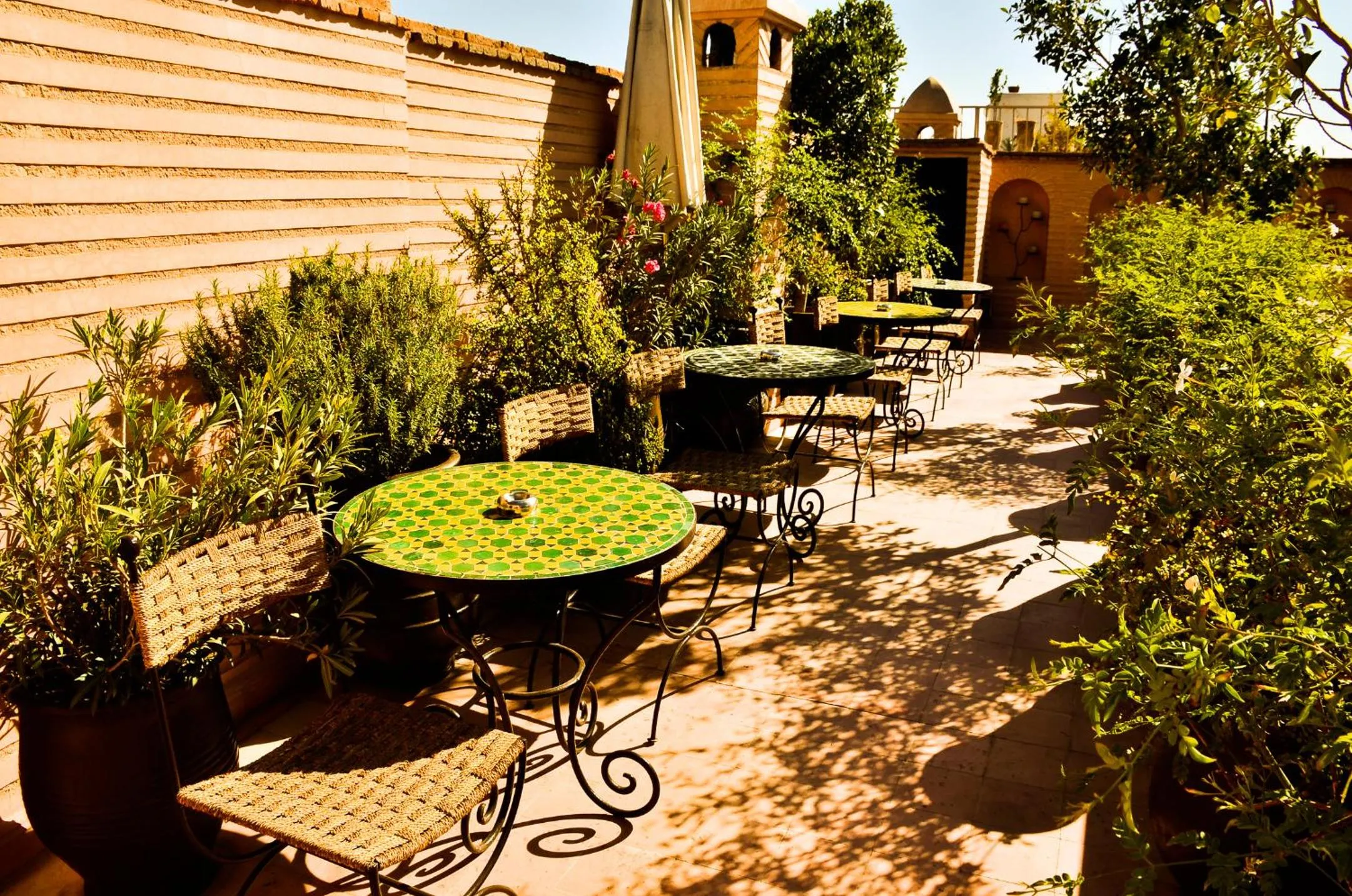 Balcony/Terrace in Riad ILayka
