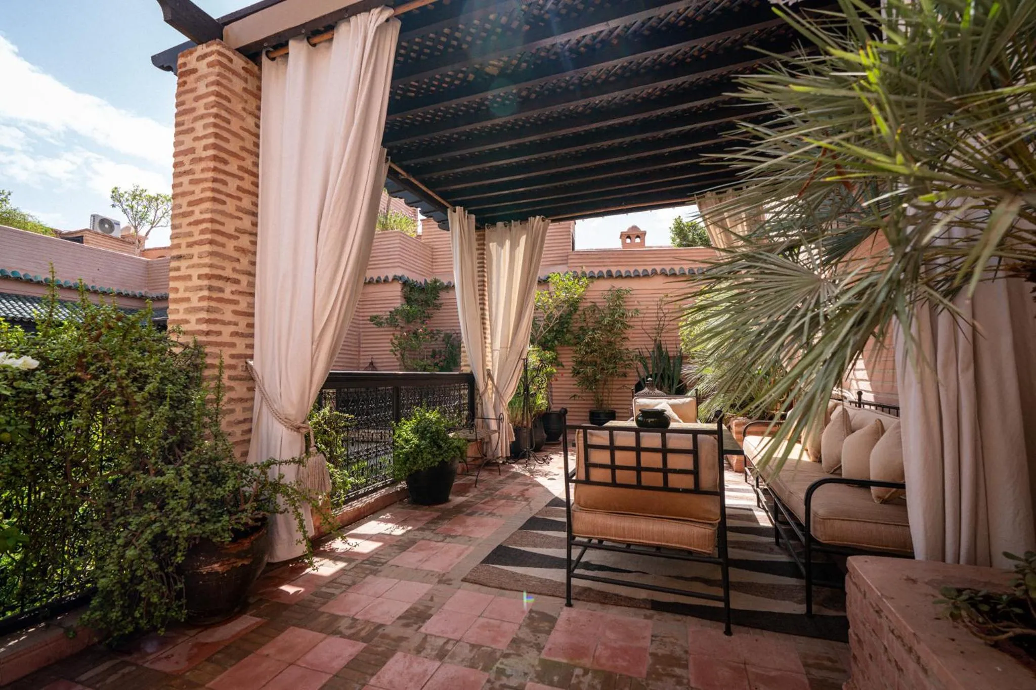 Patio in Riad ILayka