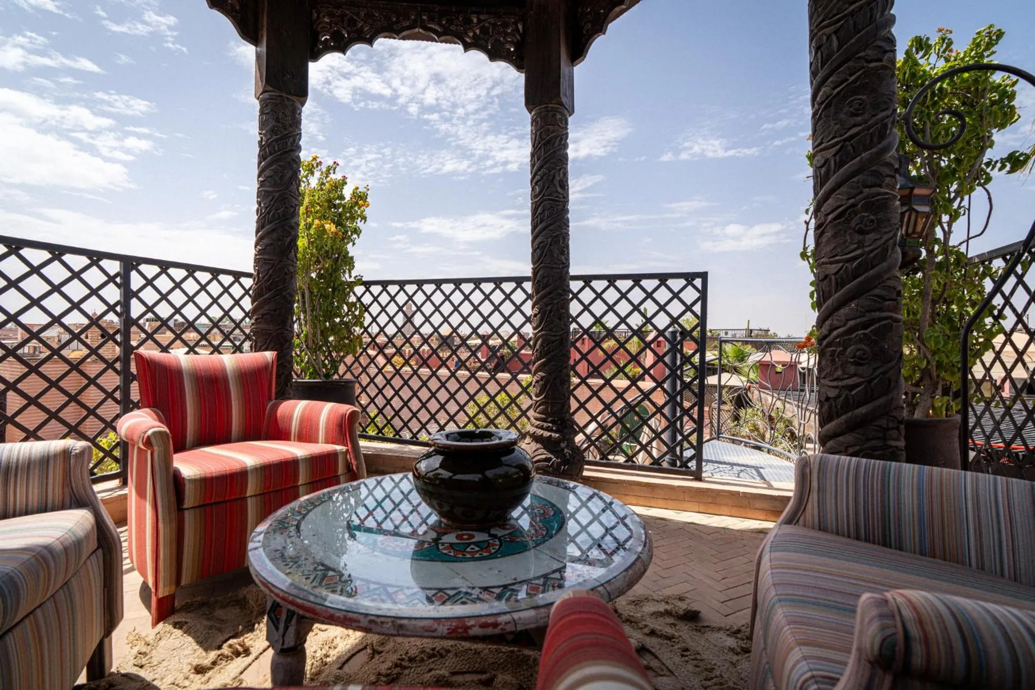 Patio in Riad ILayka