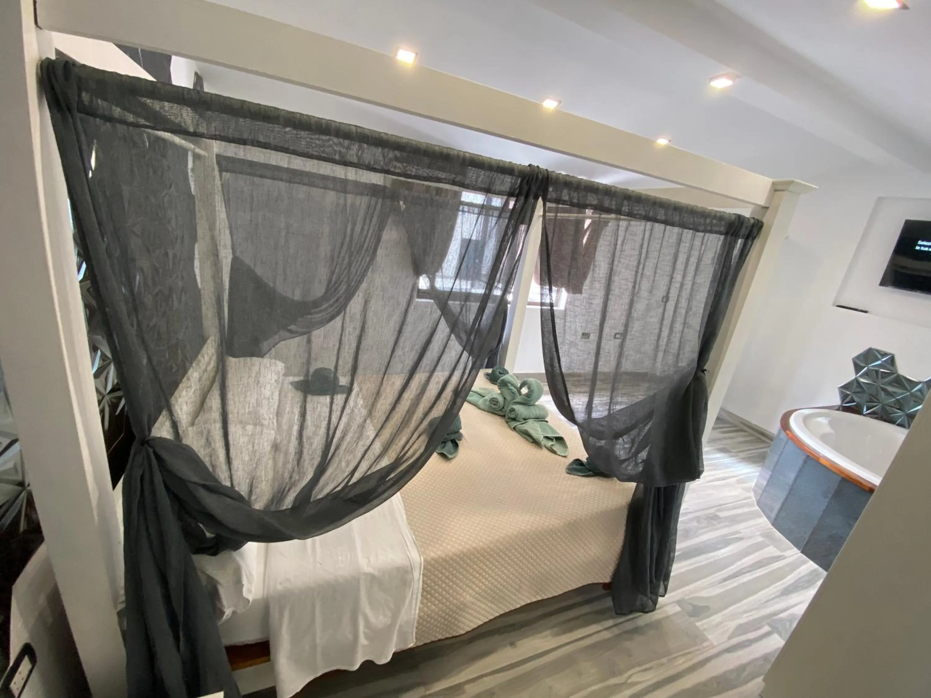 Bed in Paraiso villas