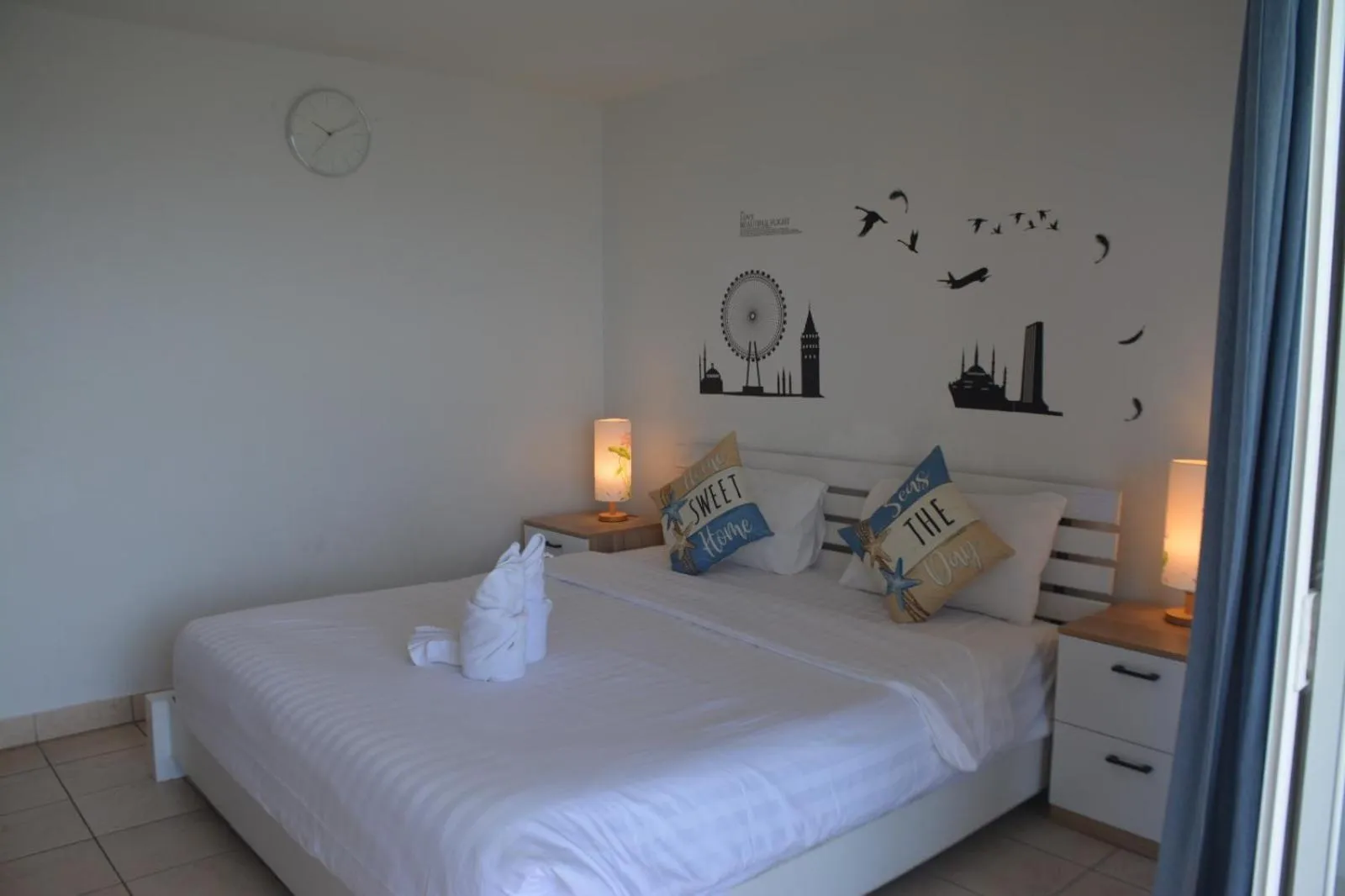 Bed in Baan Suan Villa 1