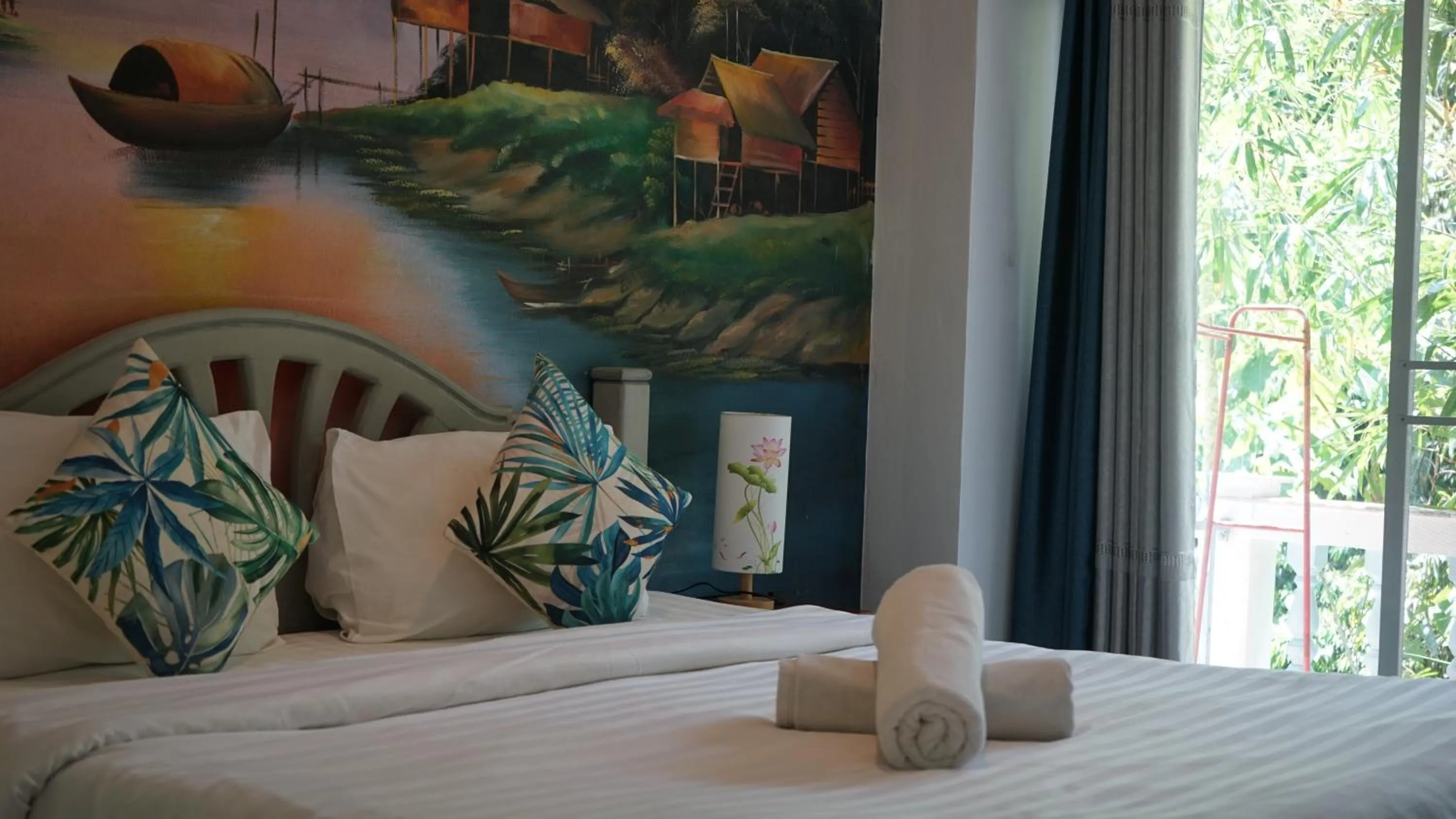 Bed in Baan Suan Villa 1