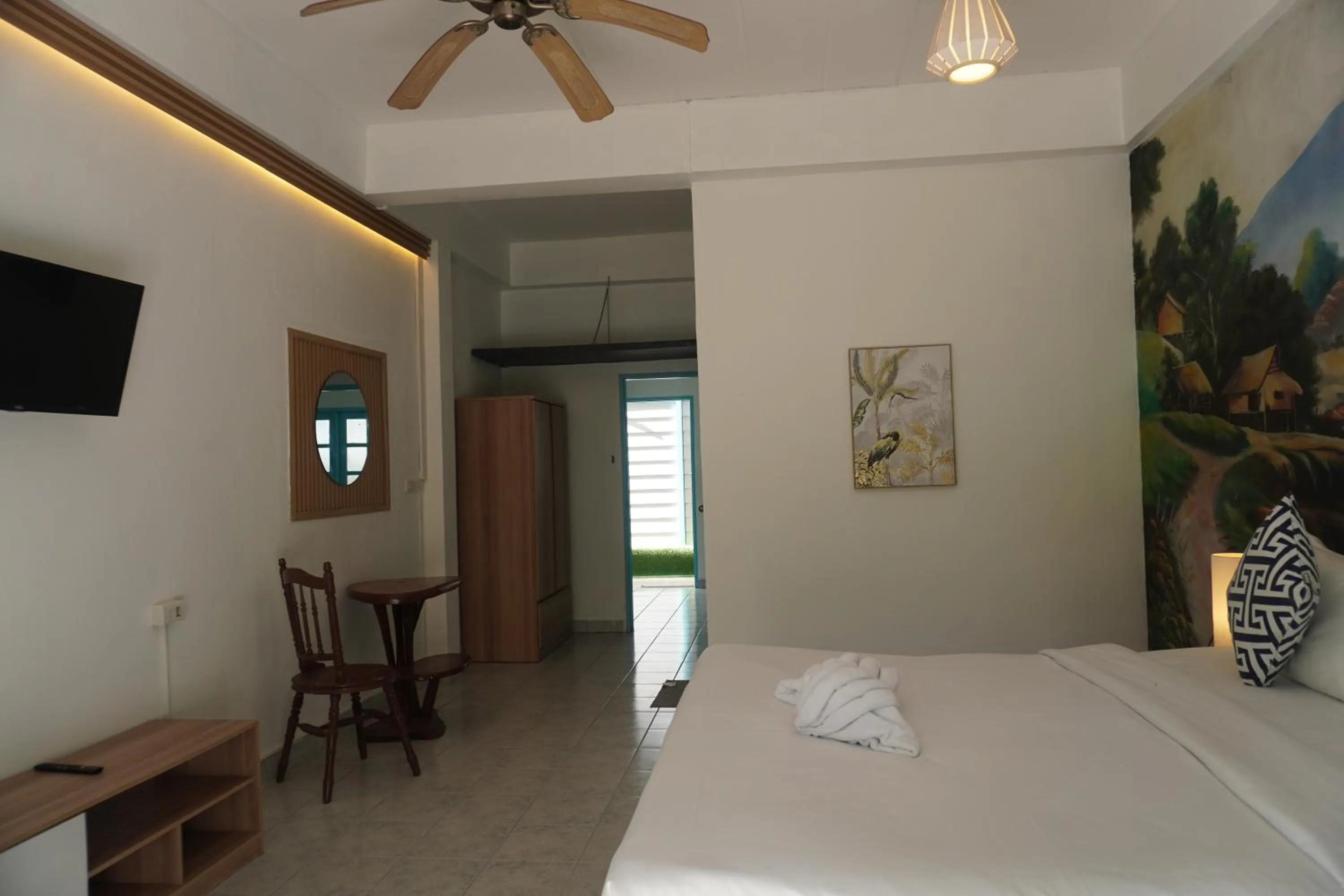 Bed in Baan Suan Villa 1