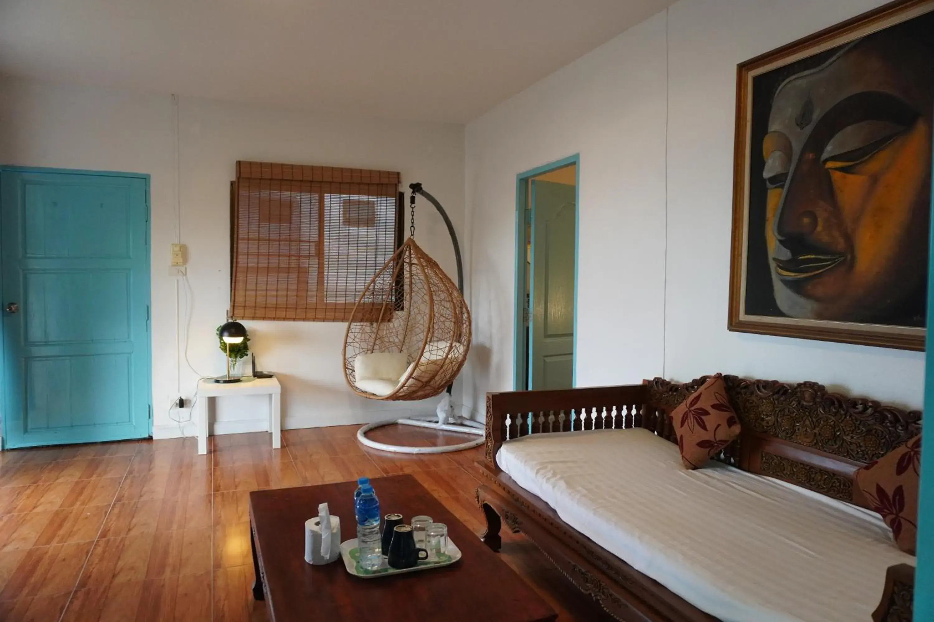 Living room in Residy Retreat x Baan Suan Villa Living room in Residy Retreat x Baan Suan Villa