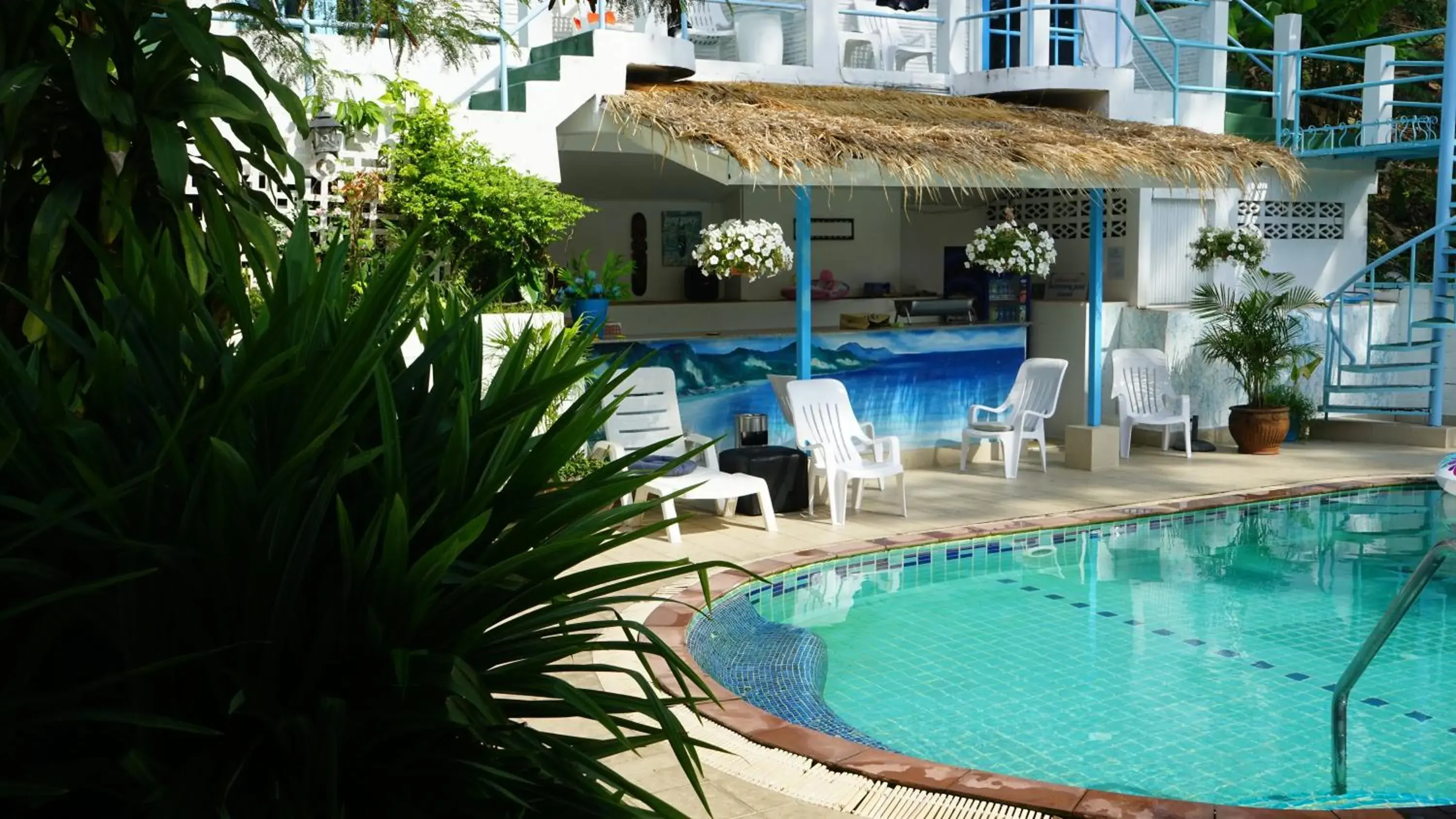 Pool view in Baan Suan Villa 1 Pool view in Baan Suan Villa 1