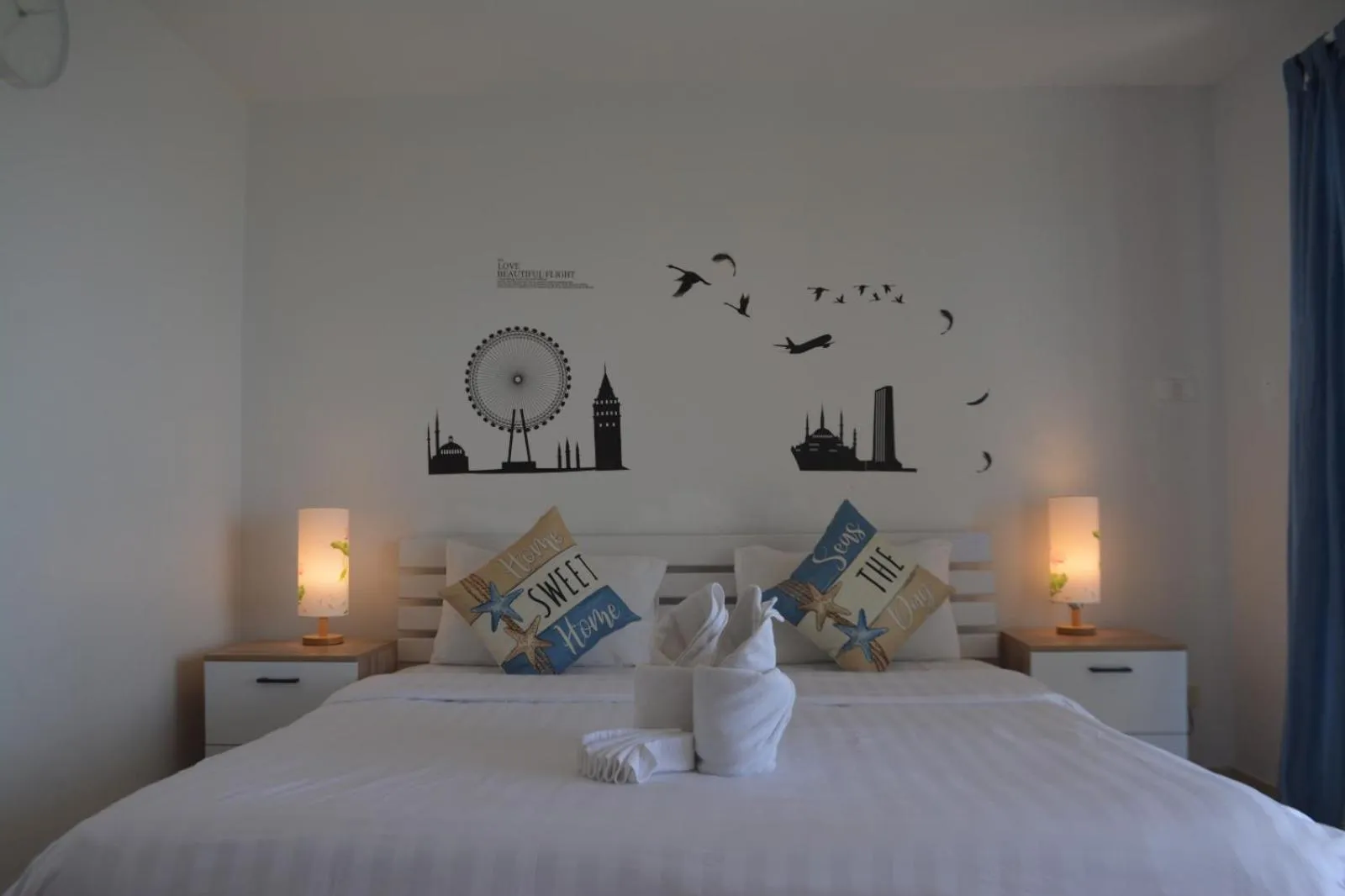 Bed in Baan Suan Villa 1