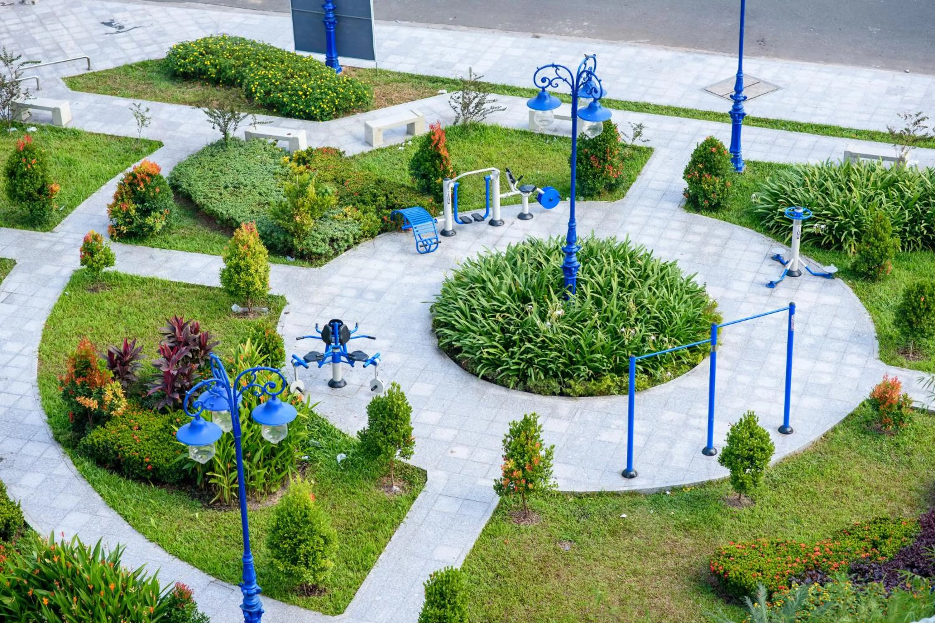 Garden in Song Tien Hotel