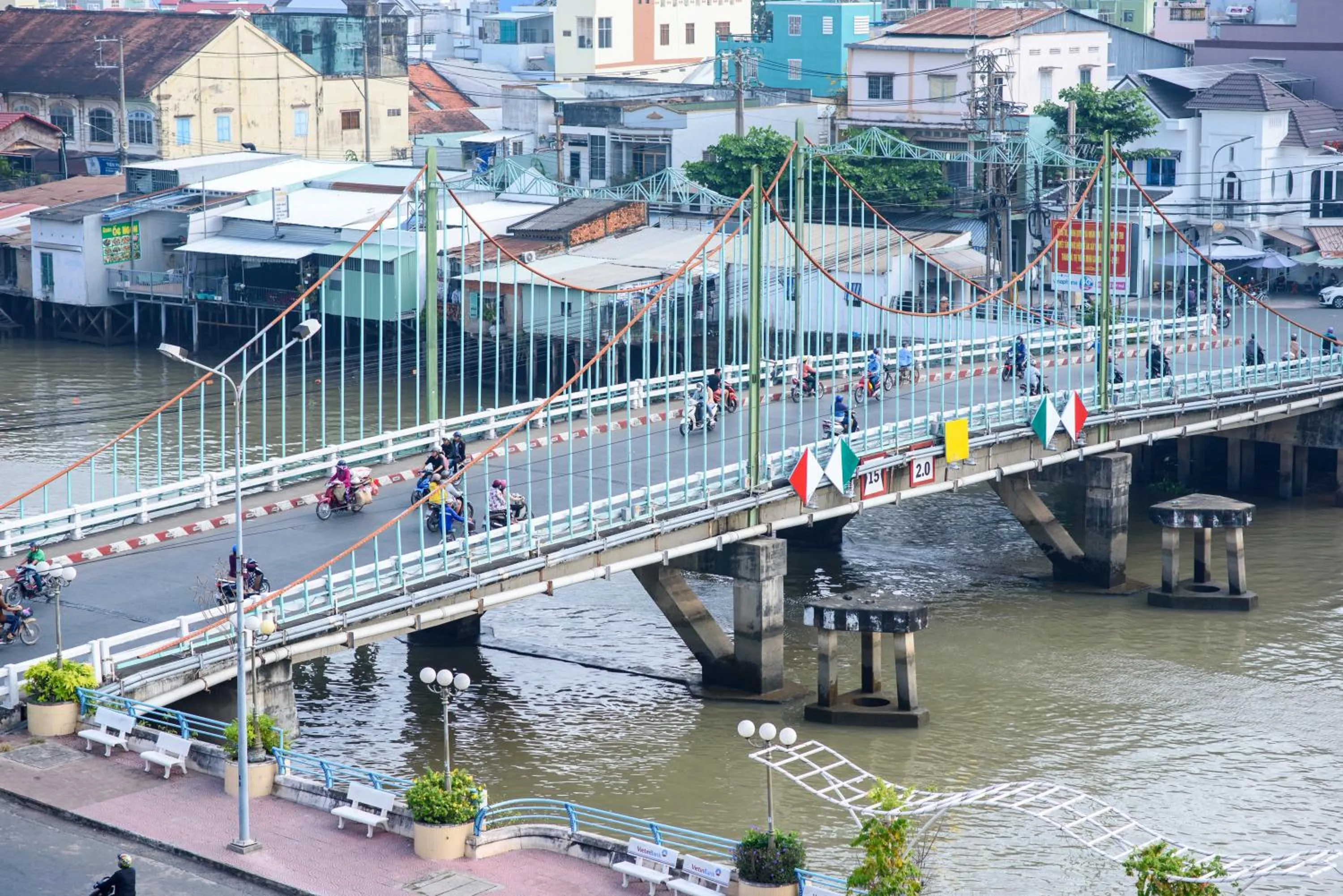 City view in Song Tien Hotel
