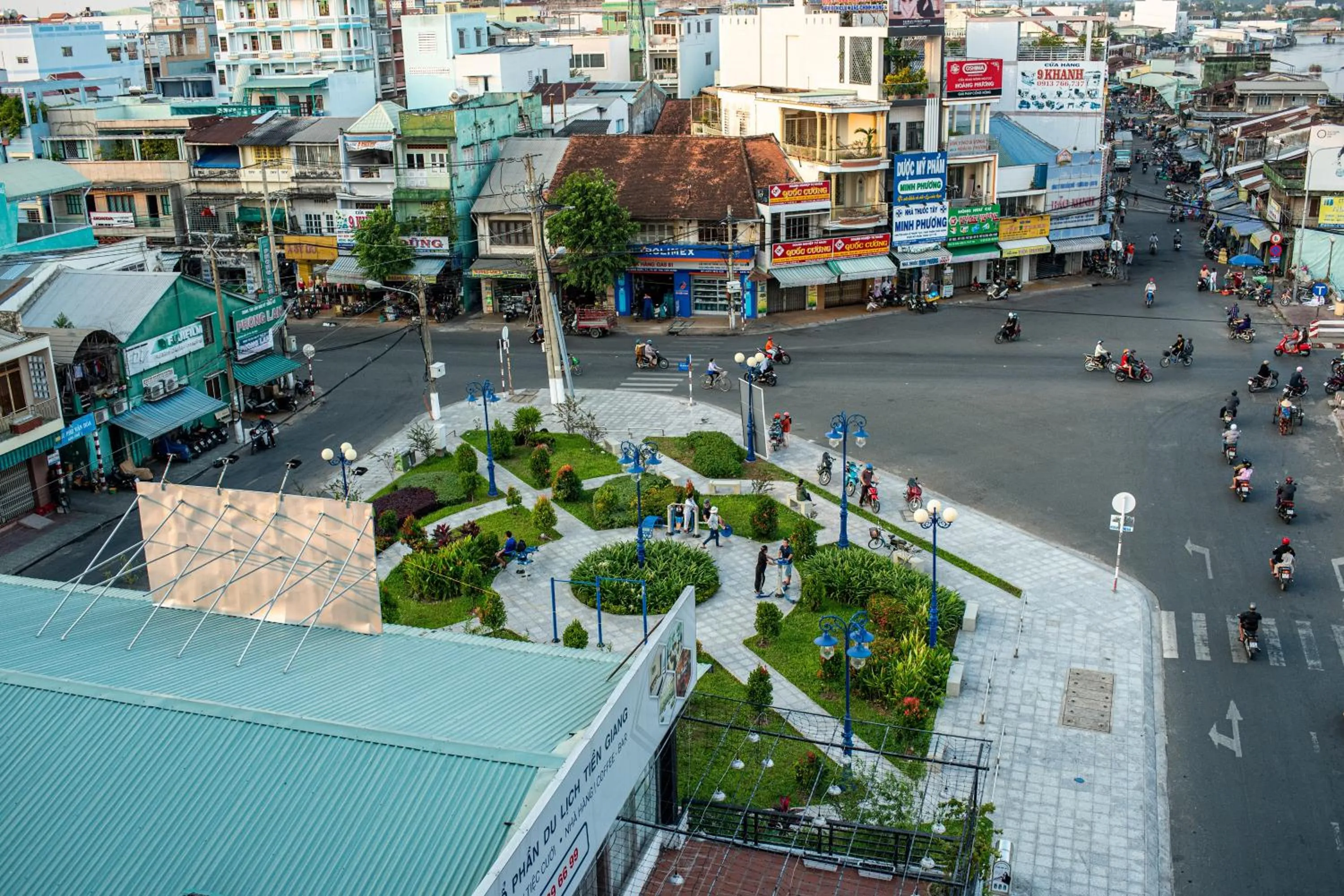 City view in Song Tien Hotel