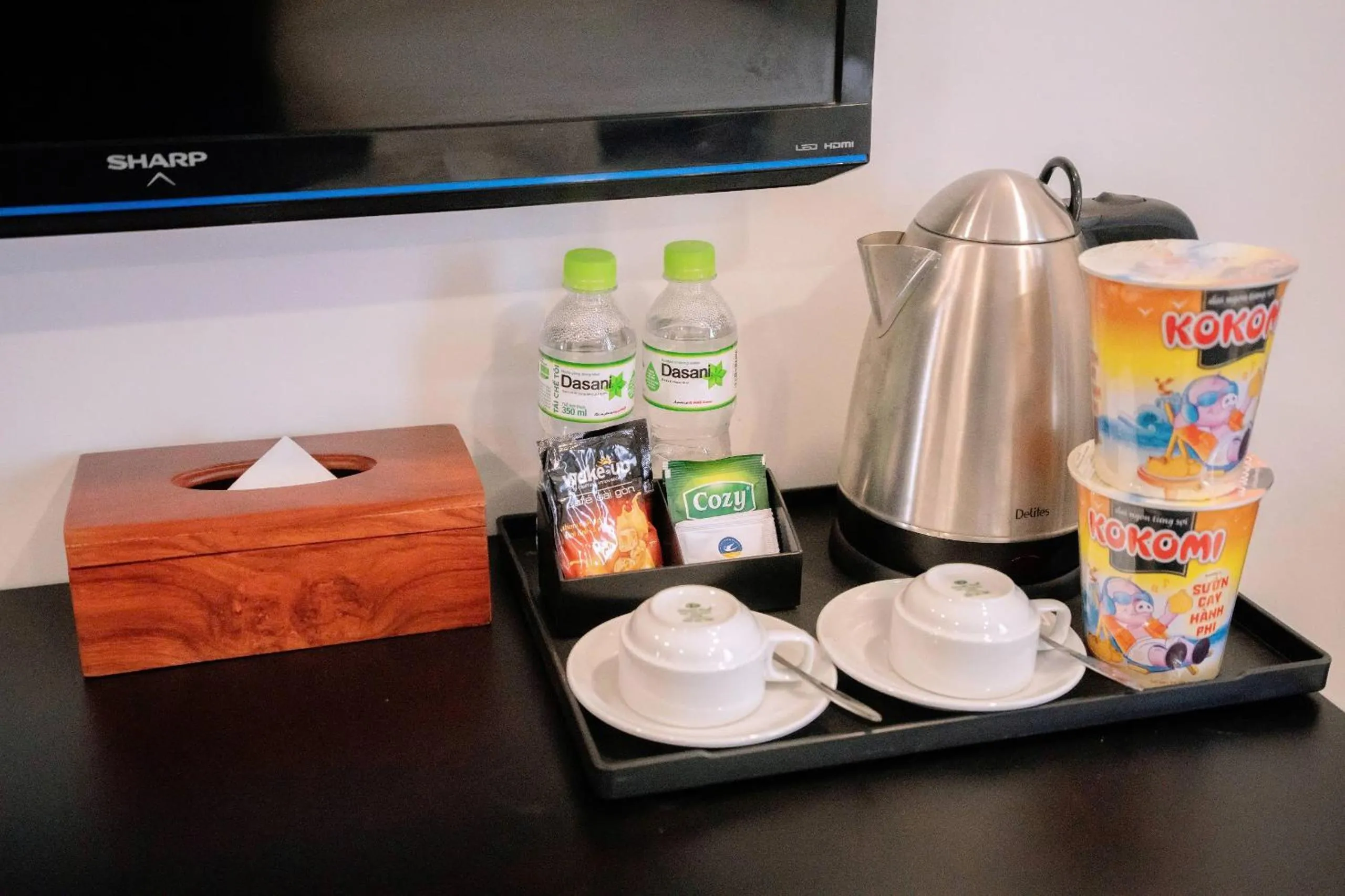 Coffee/tea facilities in Song Tien Hotel