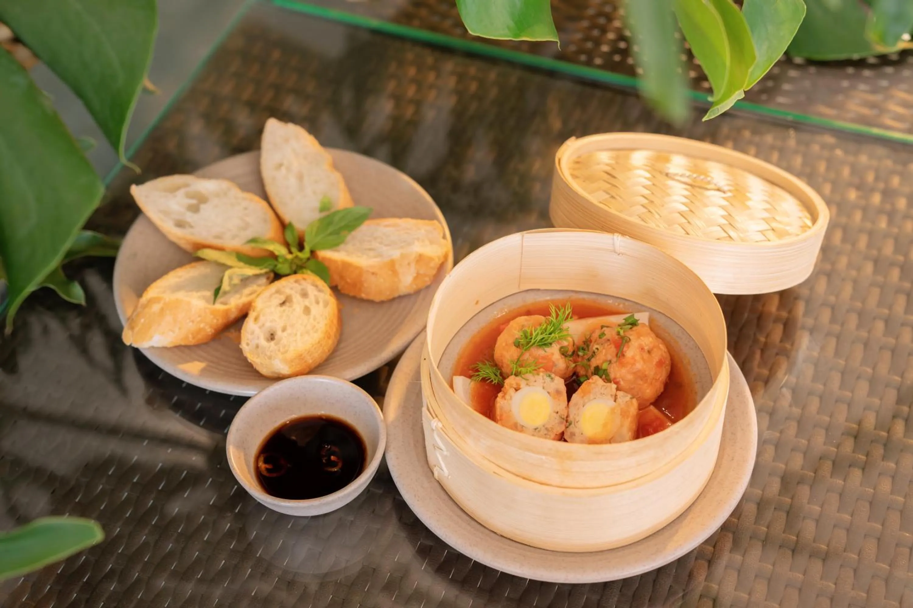 Food in Song Tien Hotel