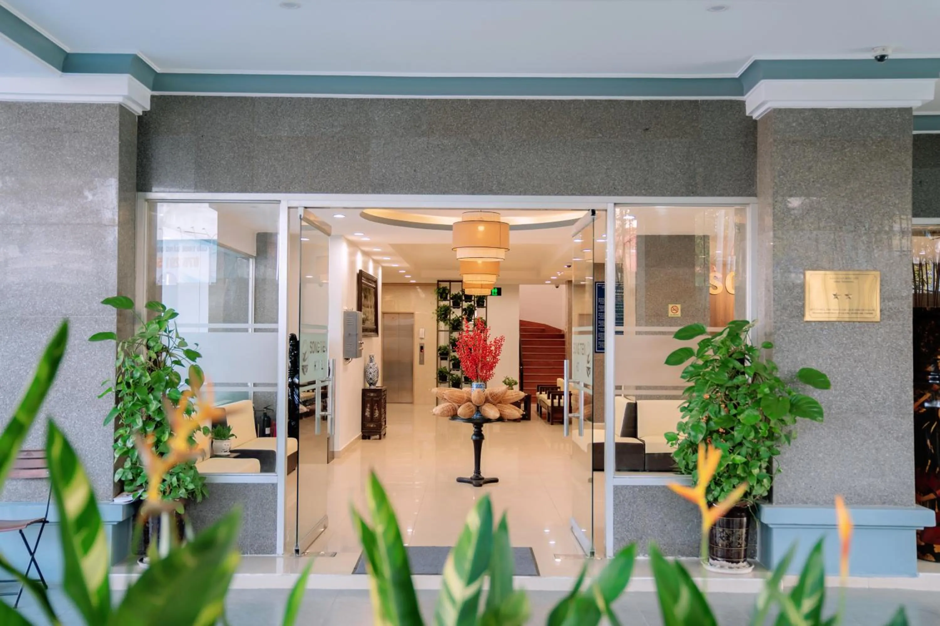 Lobby or reception in Song Tien Hotel