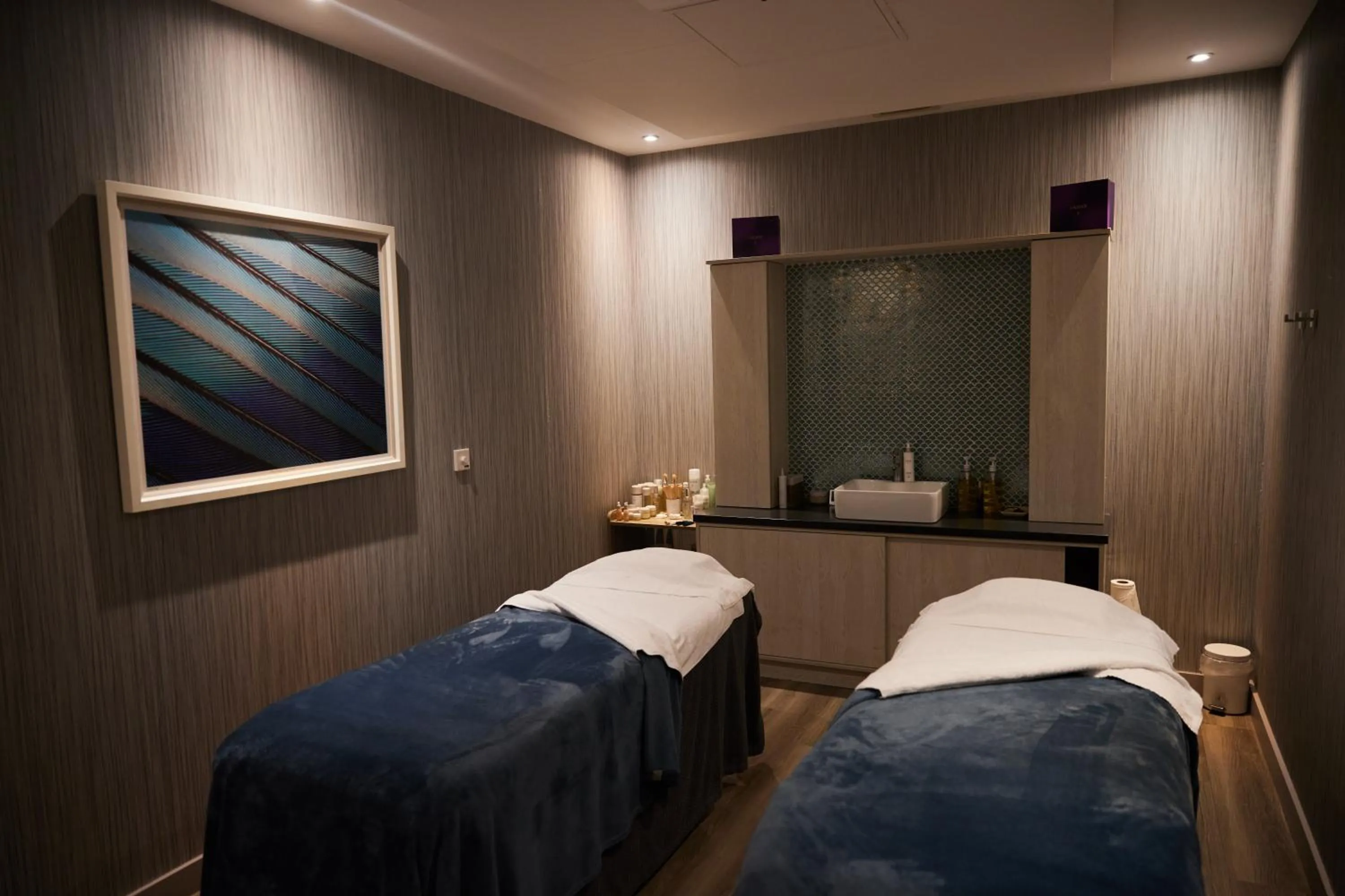 Spa and wellness centre/facilities, Bed in Wrightington Hotel, Health Club & Spa