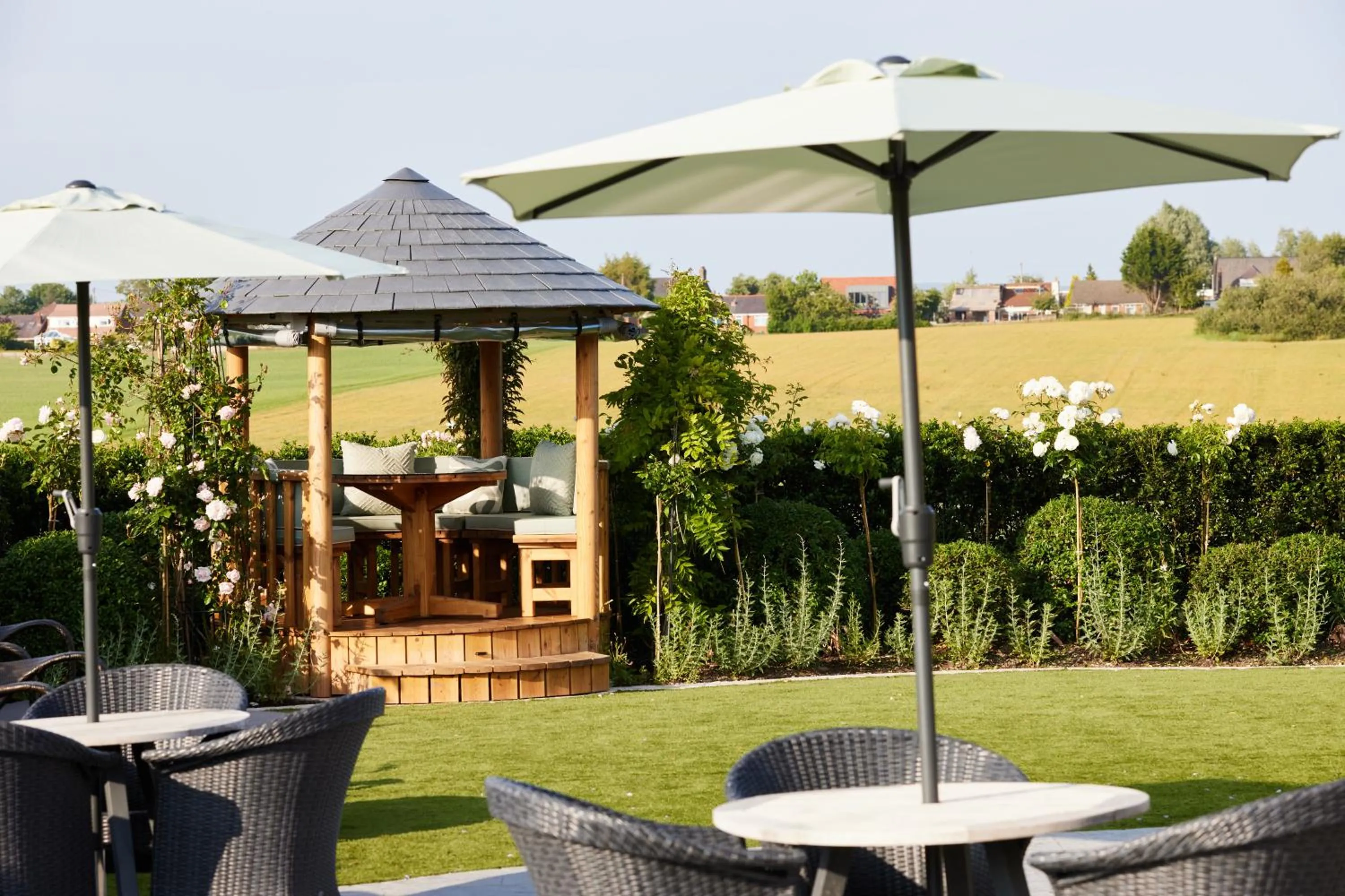 Balcony/Terrace in Wrightington Hotel, Health Club & Spa