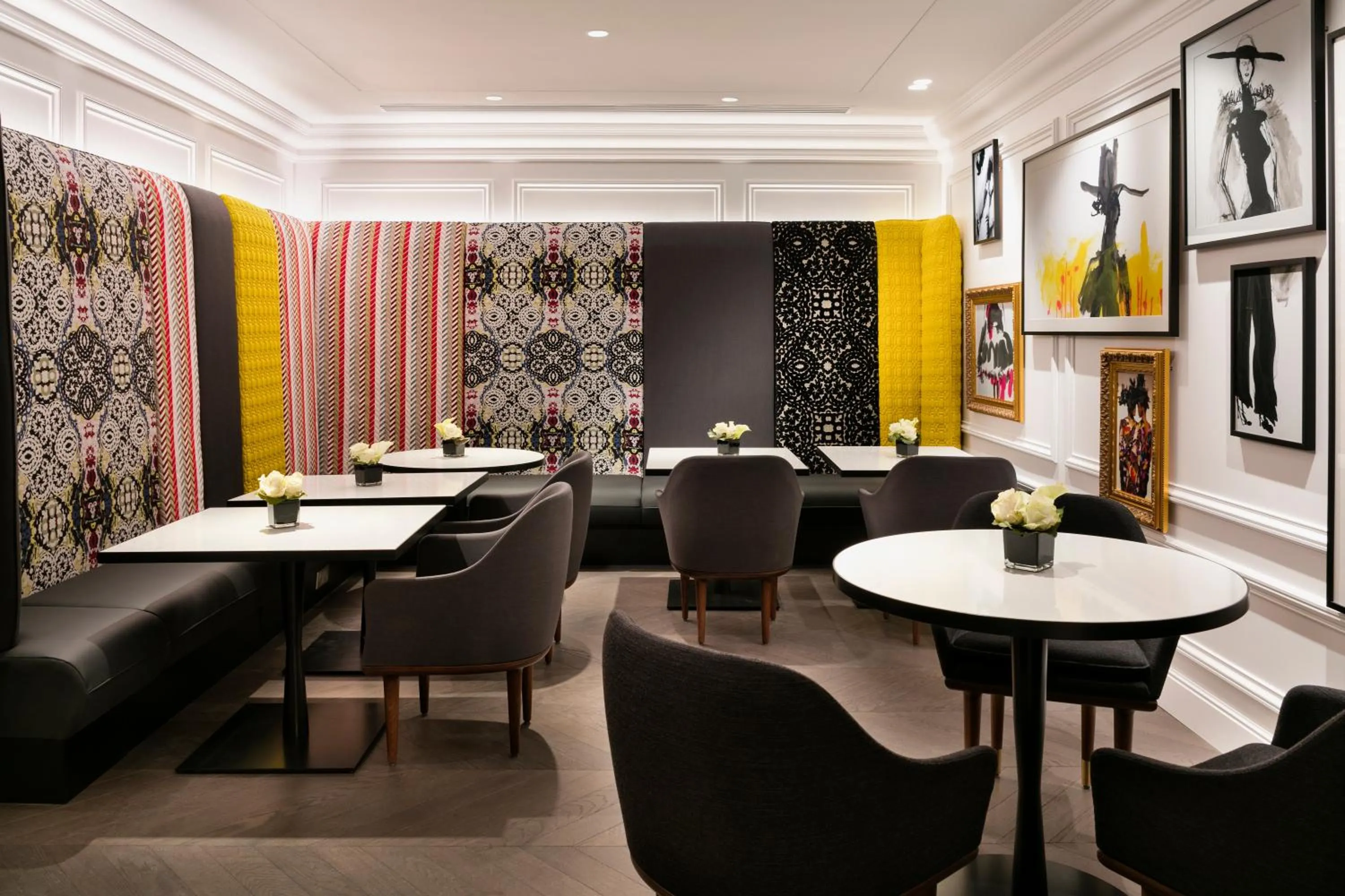 Buffet breakfast in La Clef Champs-Élysées Paris by The Crest Collection